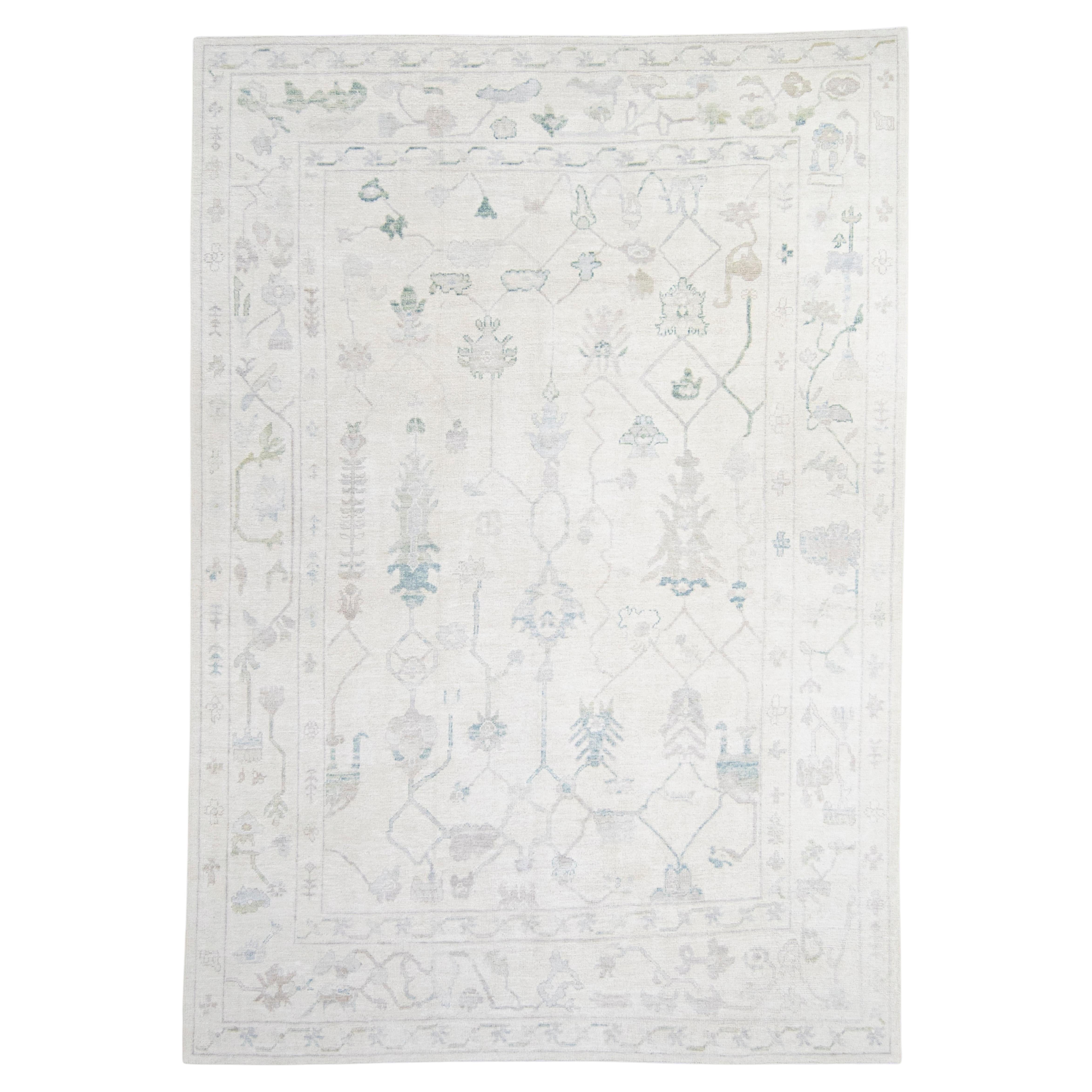 Turkish Oushak Rug 9'3" x 13'3" #20420