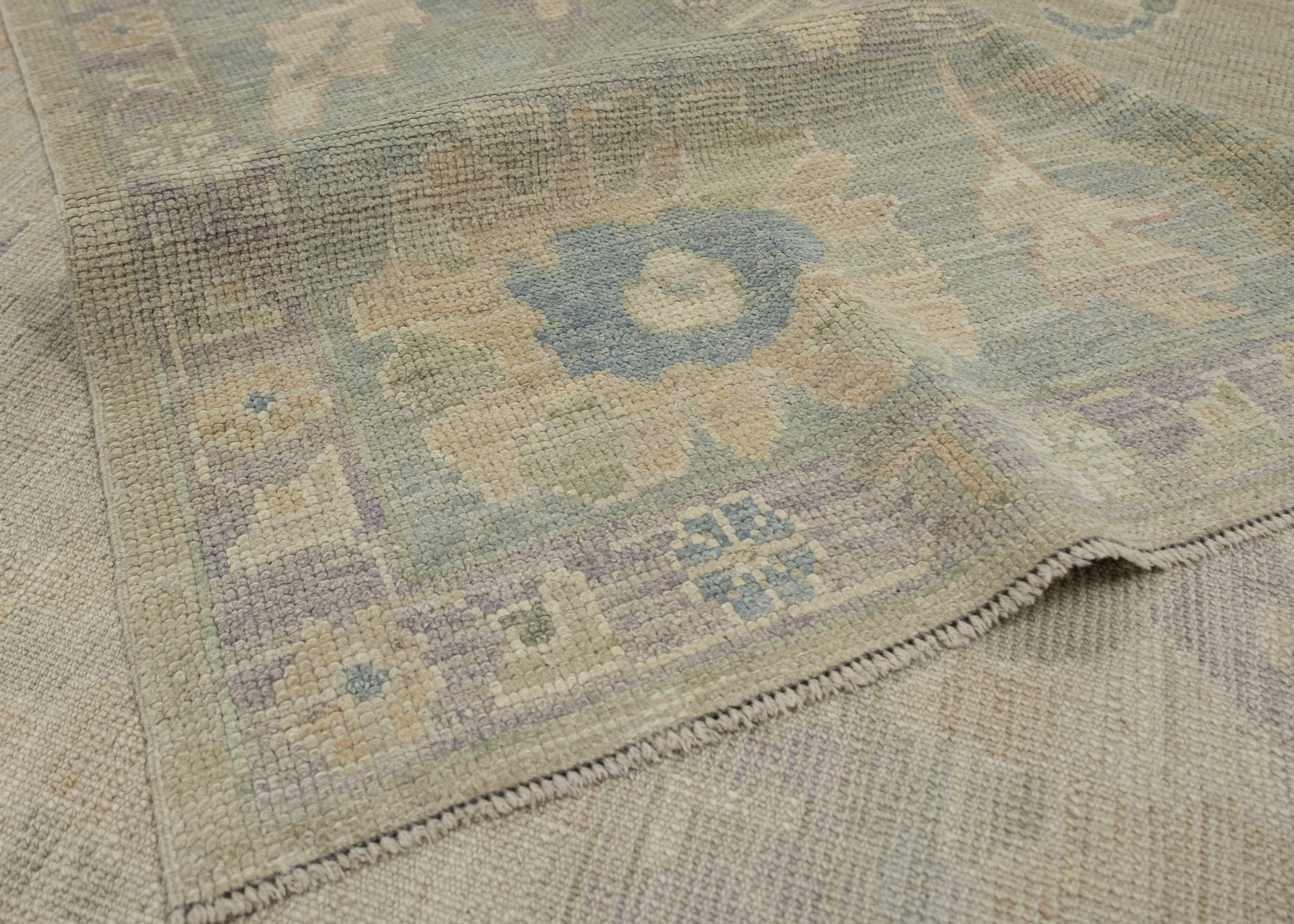 Laine Tapis turc Oushak 9'4