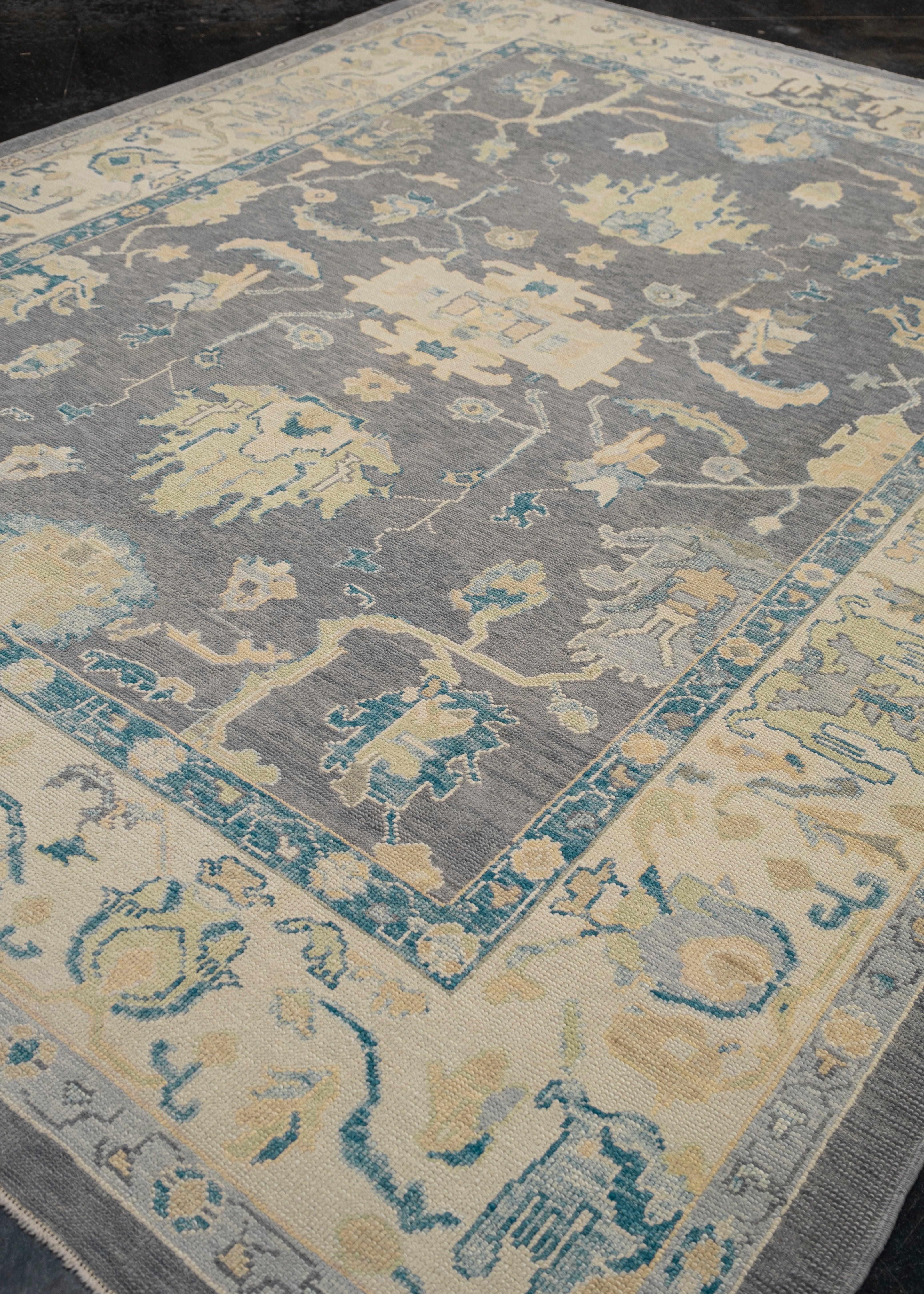 Turco Tappeto Oushak turco 9'4