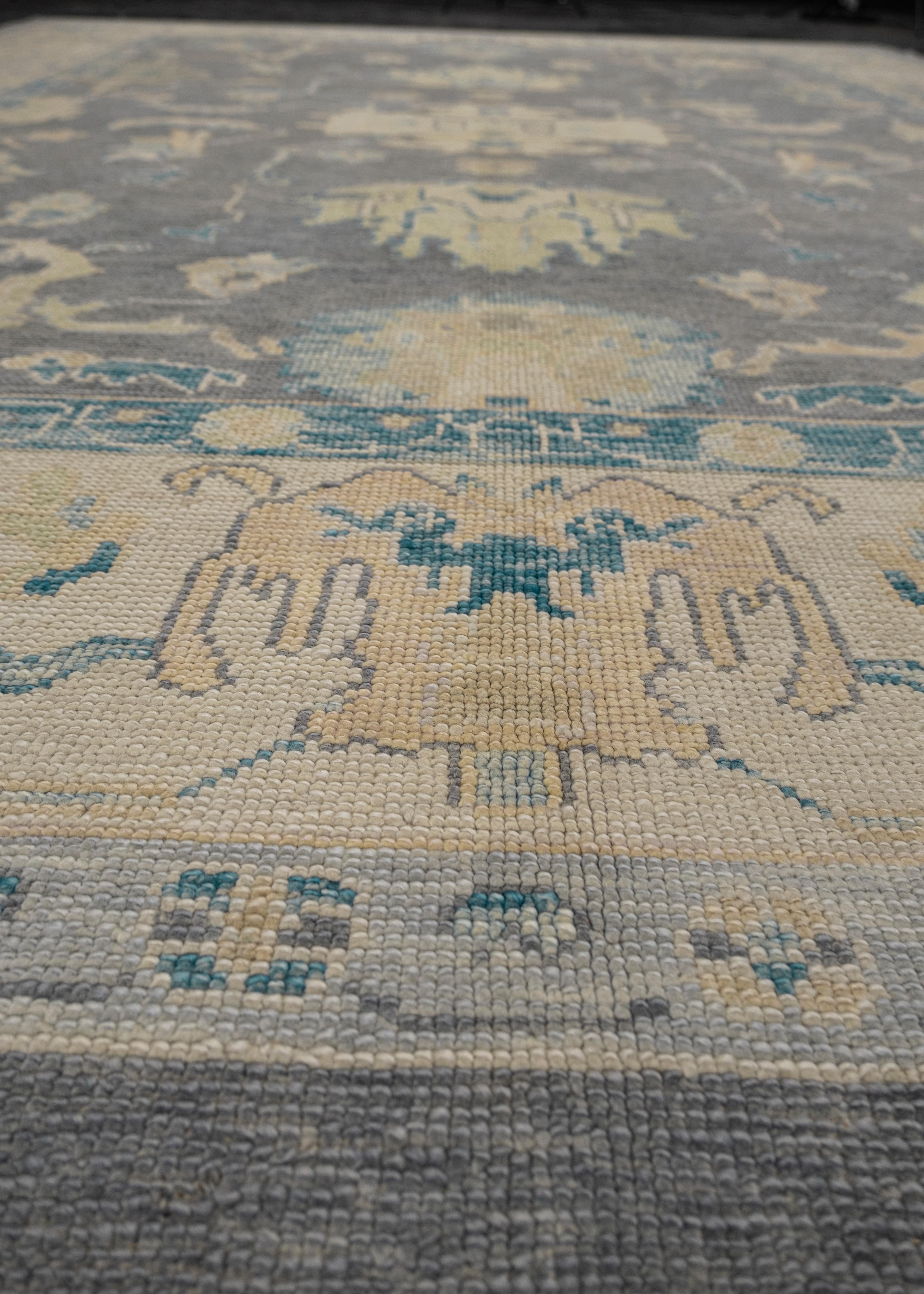 Tappeto Oushak turco 9'4