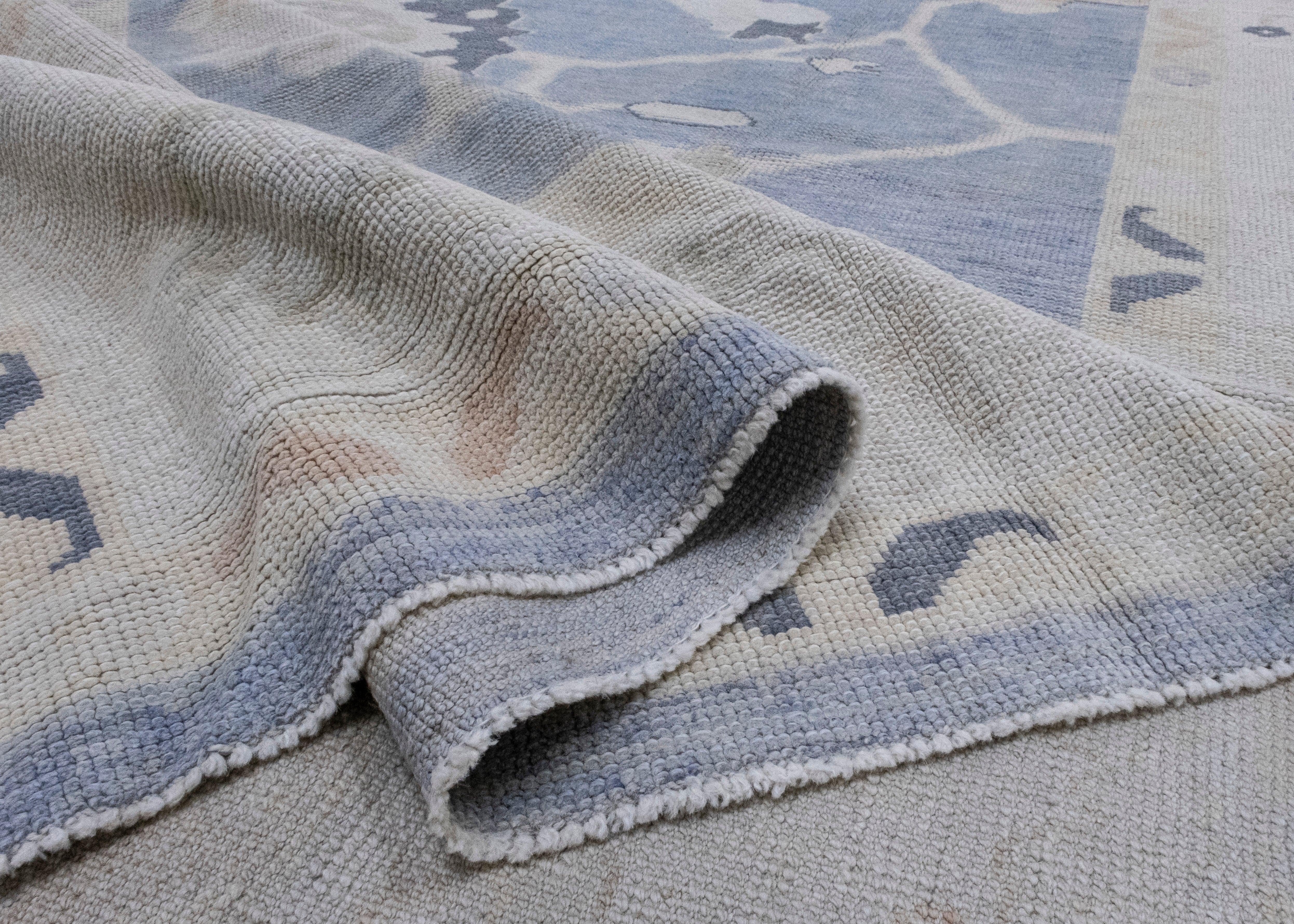 Turkish Oushak Rug 9'4