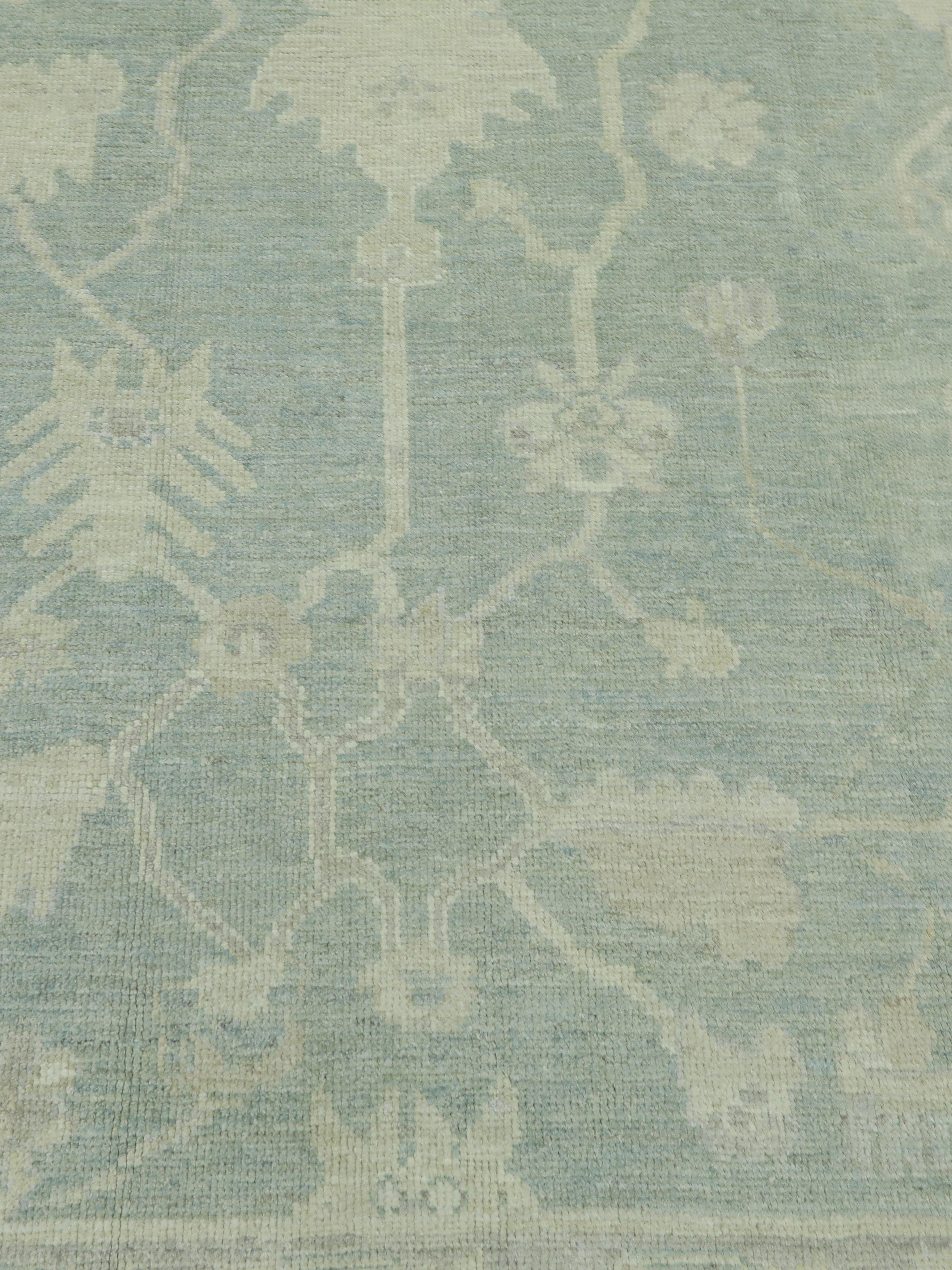 Turkish Oushak Rug 9'4