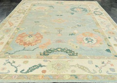 Turkish Oushak Rug 9'4" x 13' #22200