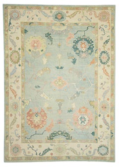Turkish Oushak Rug 9'4" x 13' #22200