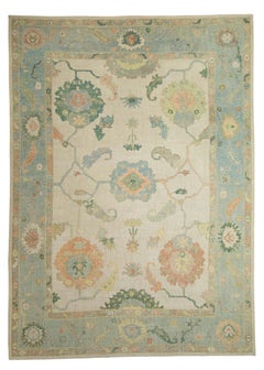 Turkish Oushak Rug 9'4" x 13' #22216