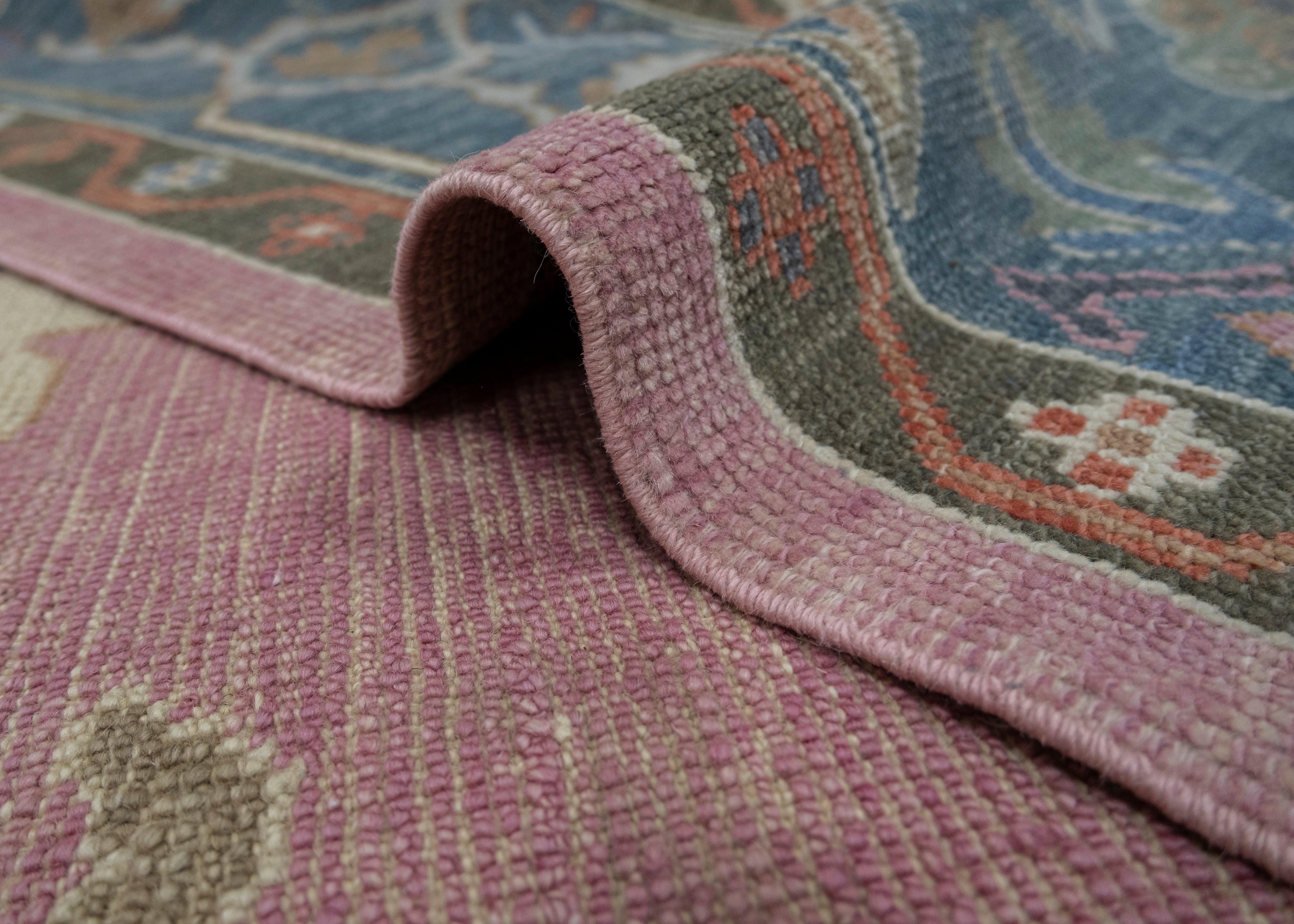 Turkish Oushak Rug 9'5