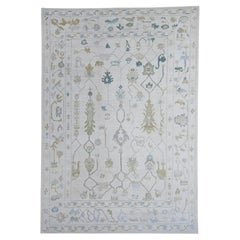 Turkish Oushak Rug 9'5" x 13'5" #20394