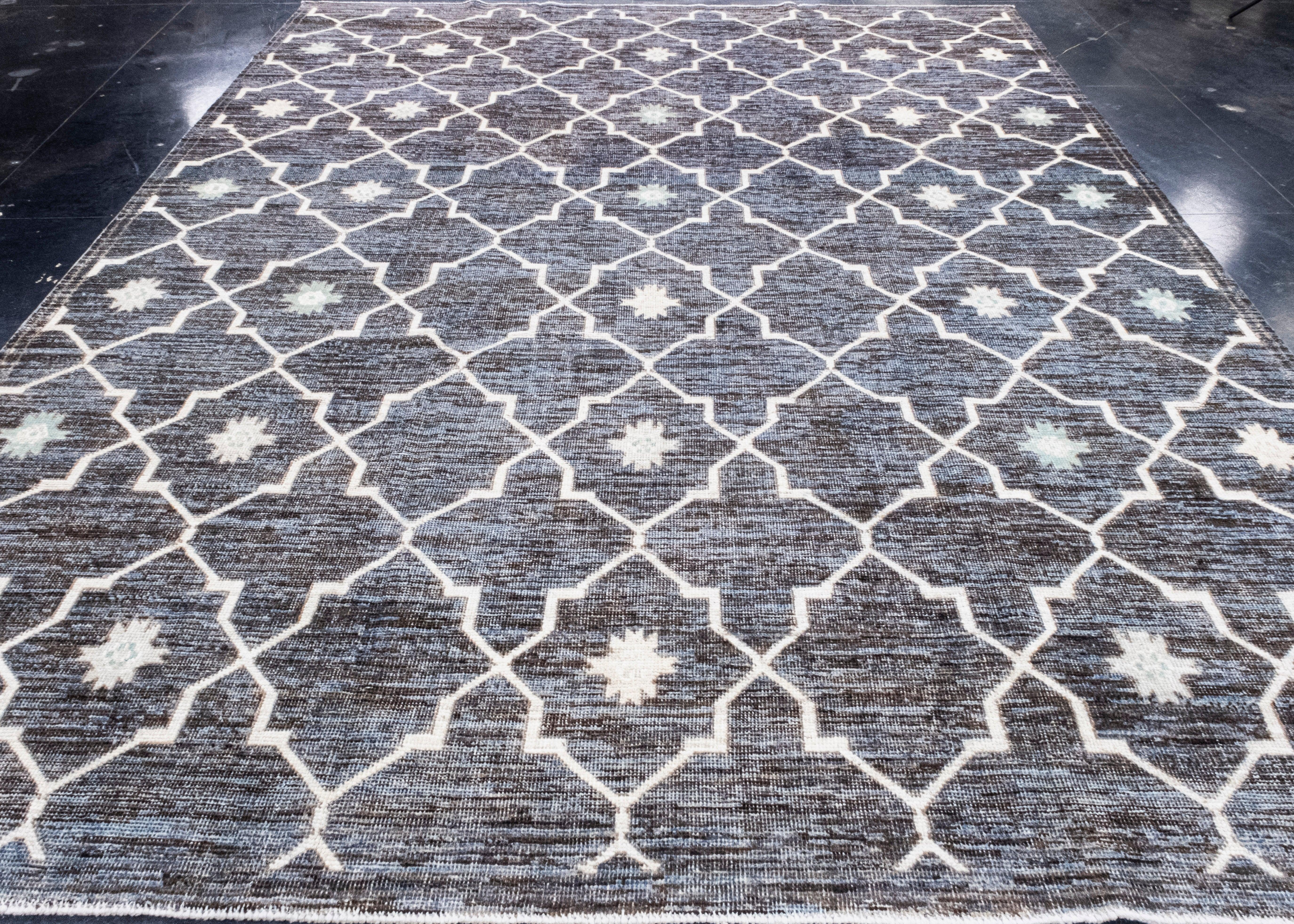 Turkish Oushak Rug 9'6