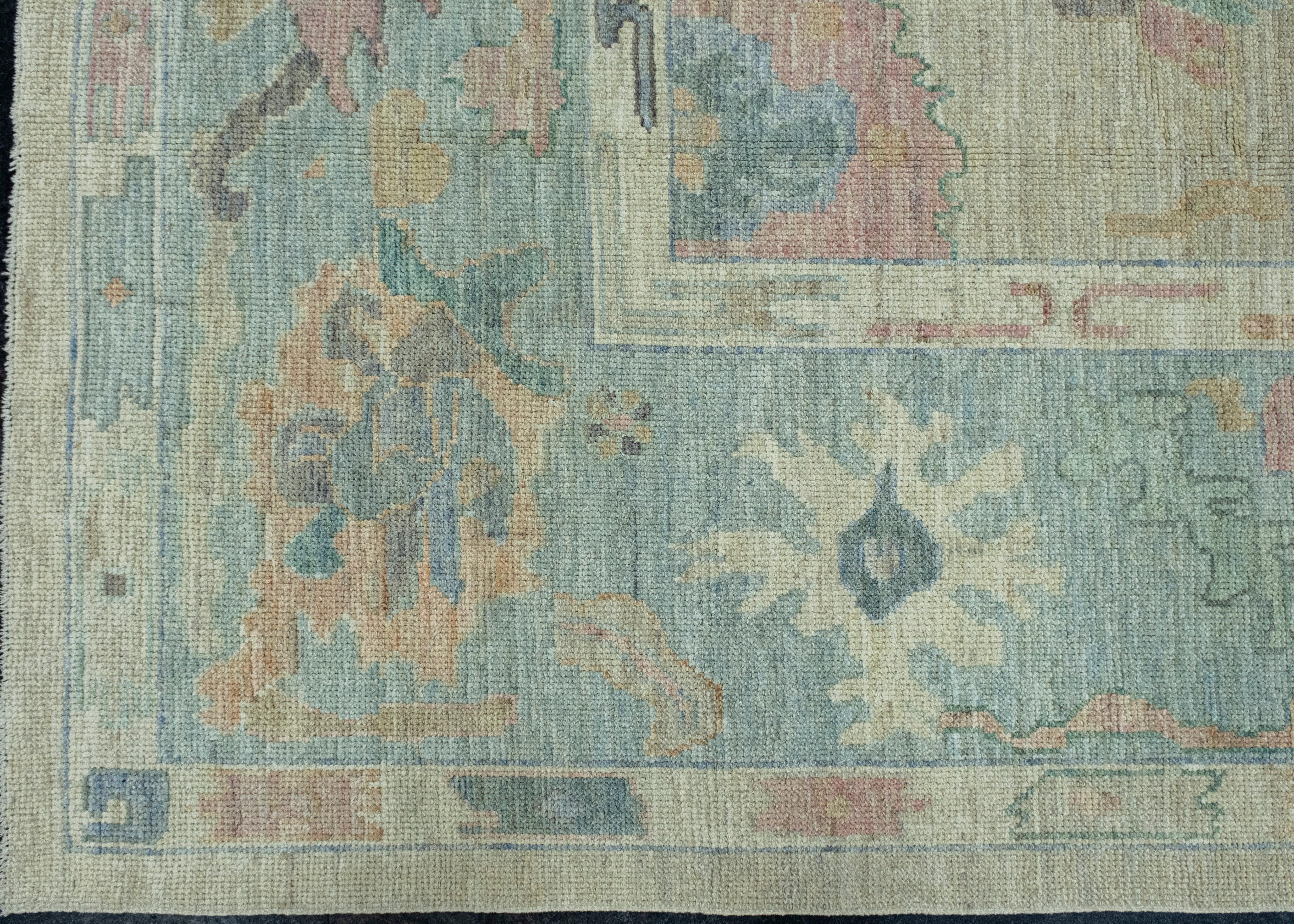Turkish Oushak Rug 9'7