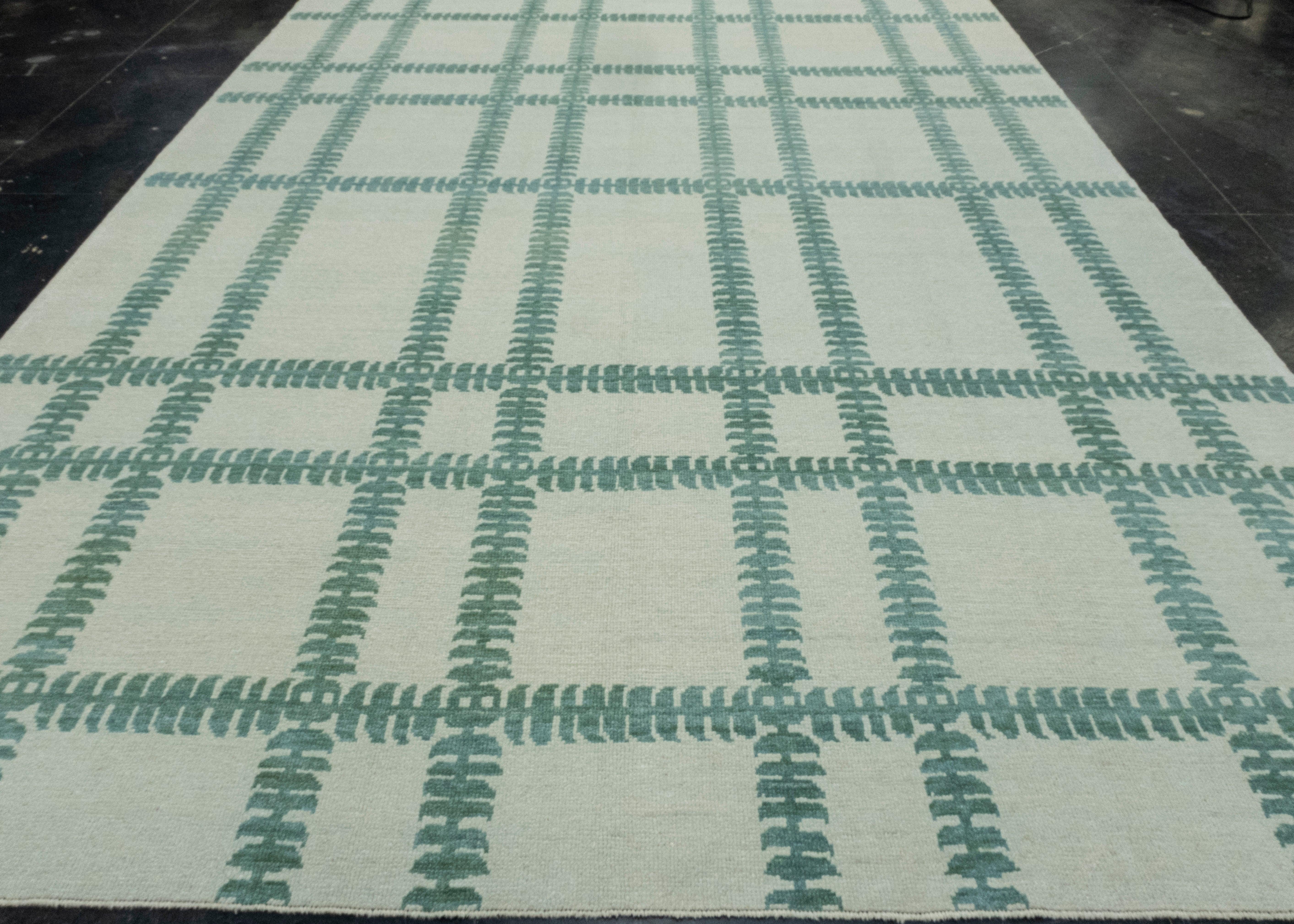 Turkish Oushak Rug 9'8