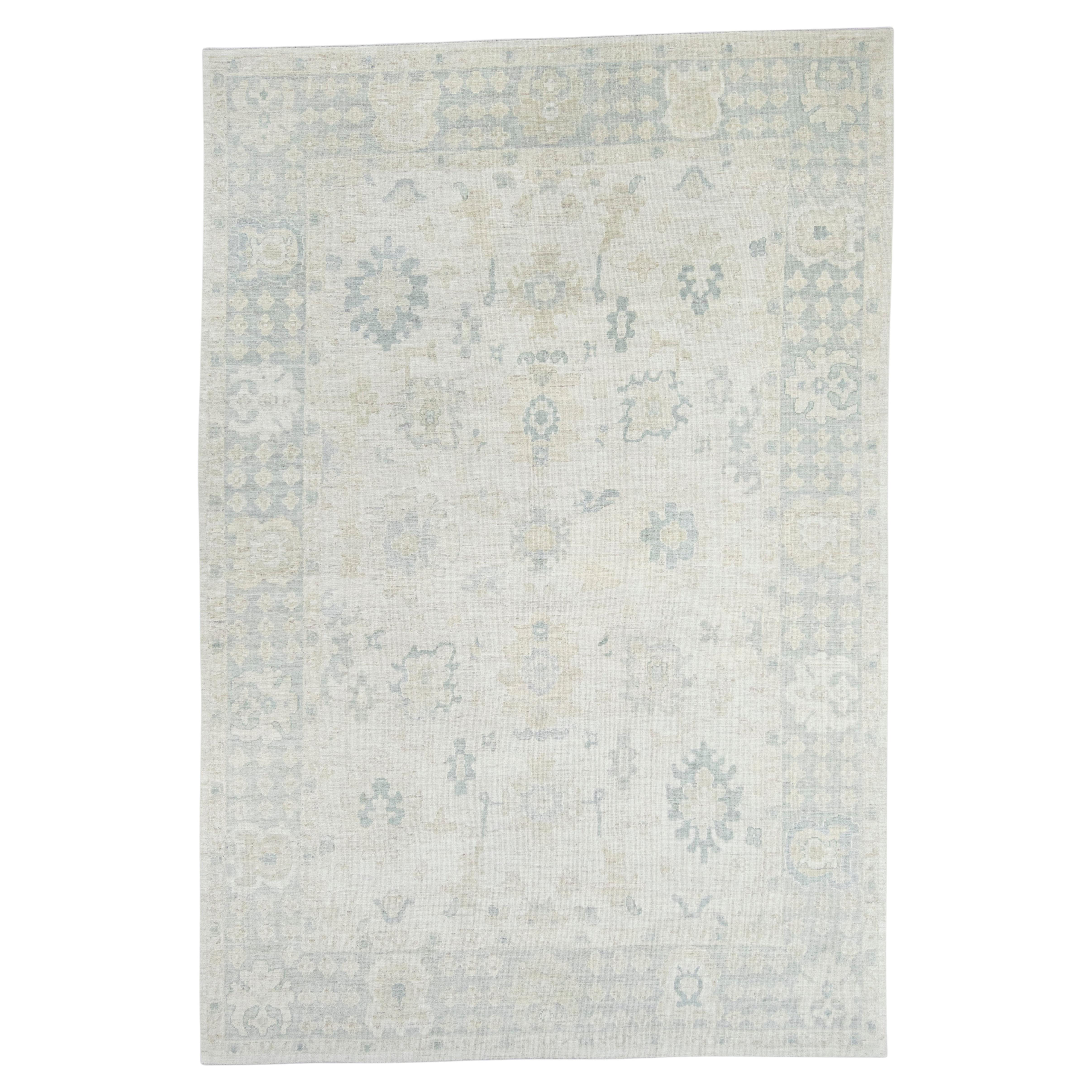 Türkischer Usak-Teppich 2,95 m x 4,32 m #20320