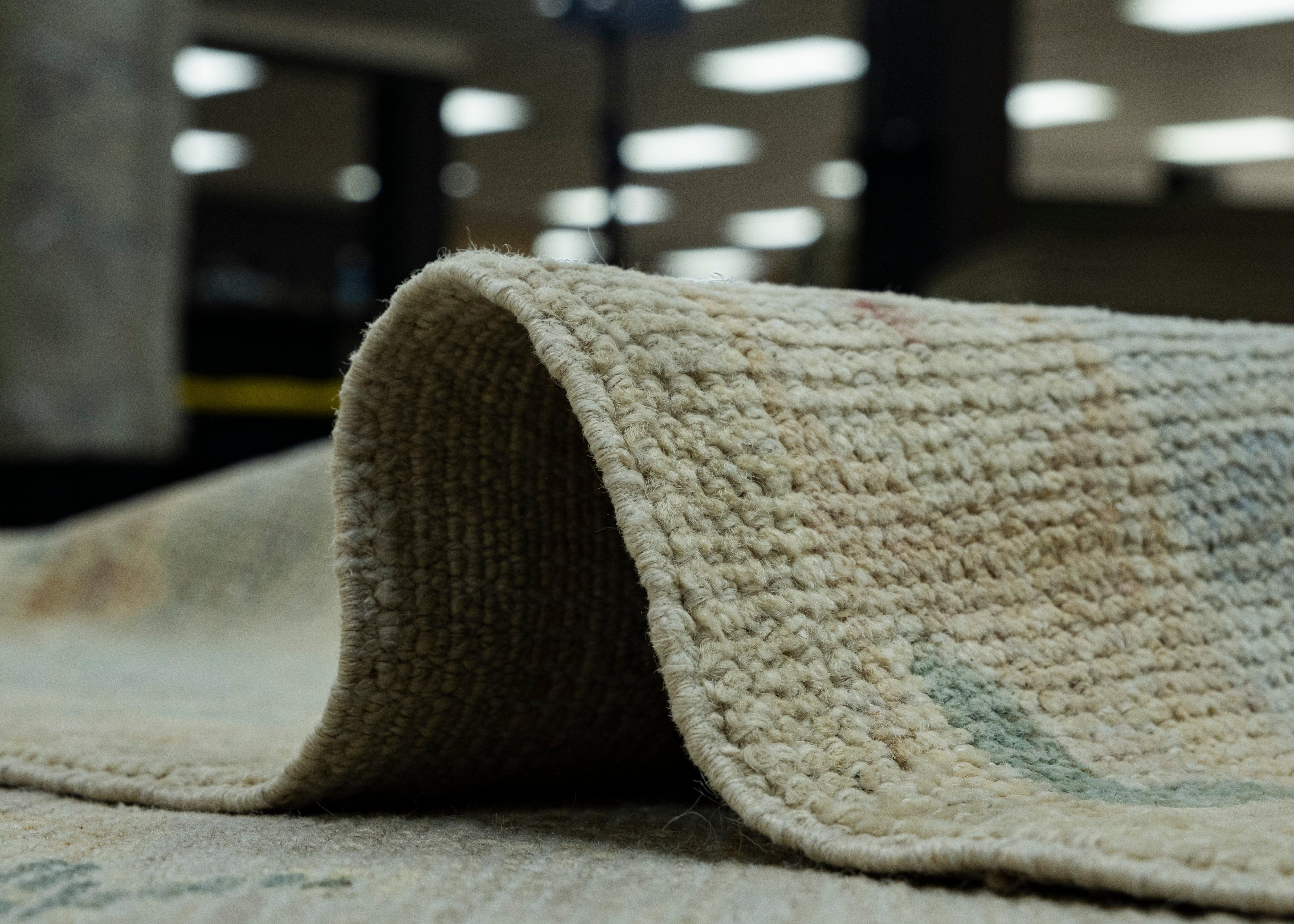 Turkish Oushak Rug 9'9