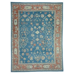 Turkish Oushak Rug 9'9" x 12'11" #18527