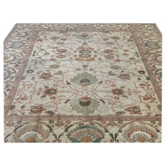 Turkish Oushak Rug, circa 1980s