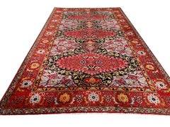 Turkish Oushak Rug Vintage Semi Antique Carpet hand-knotted Djoharian Collection