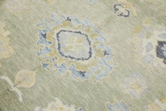 Tappeto Oushak Turco Greene & Greene & Greene Blu Tessuto a mano Tappeto in Lana 6'1" x 8'3"