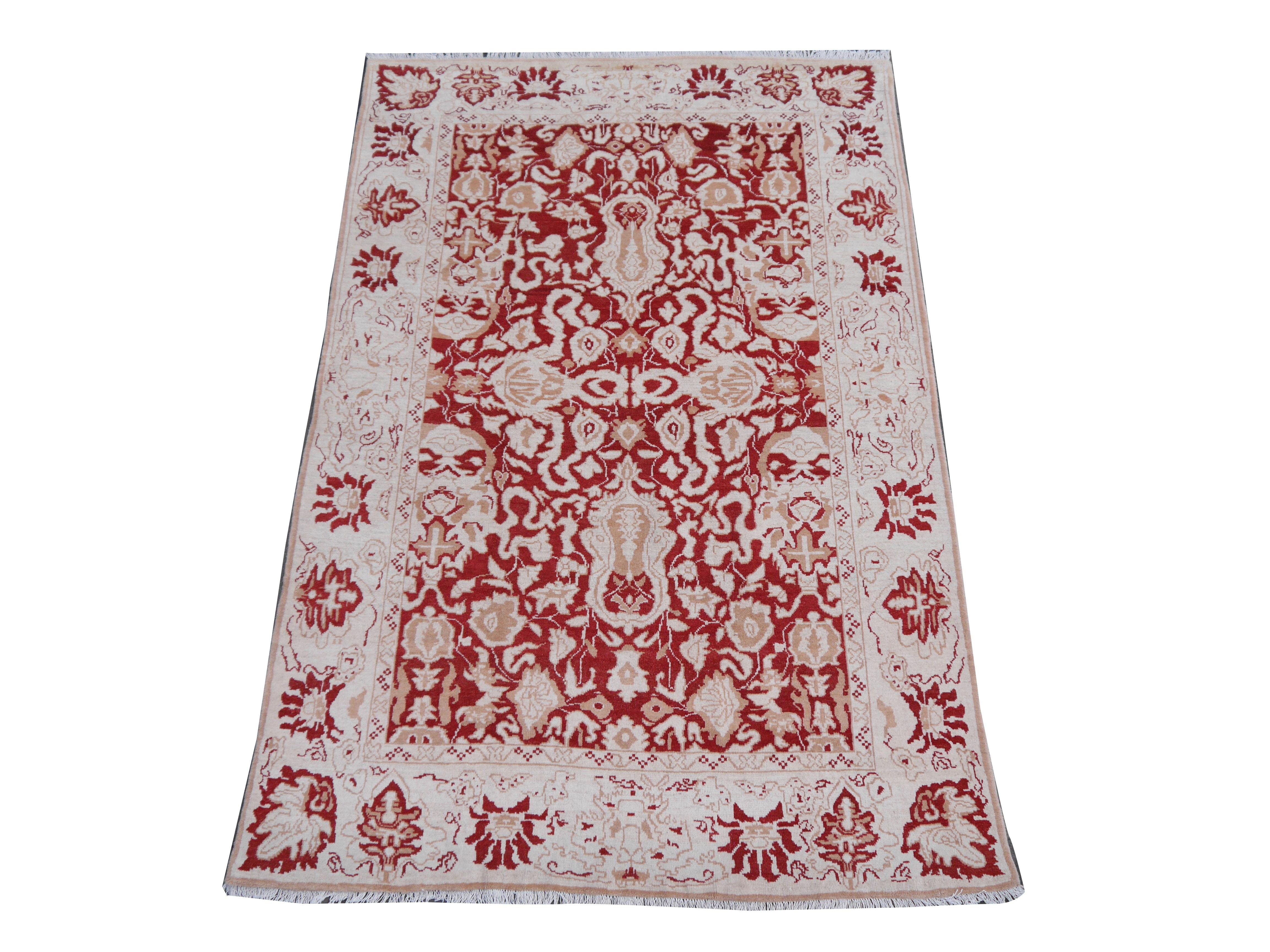 Tapis turc Oushak contemporain neuf en vente 4