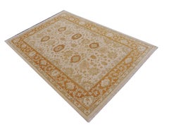 Turkish Oushak Rug New Contemporary