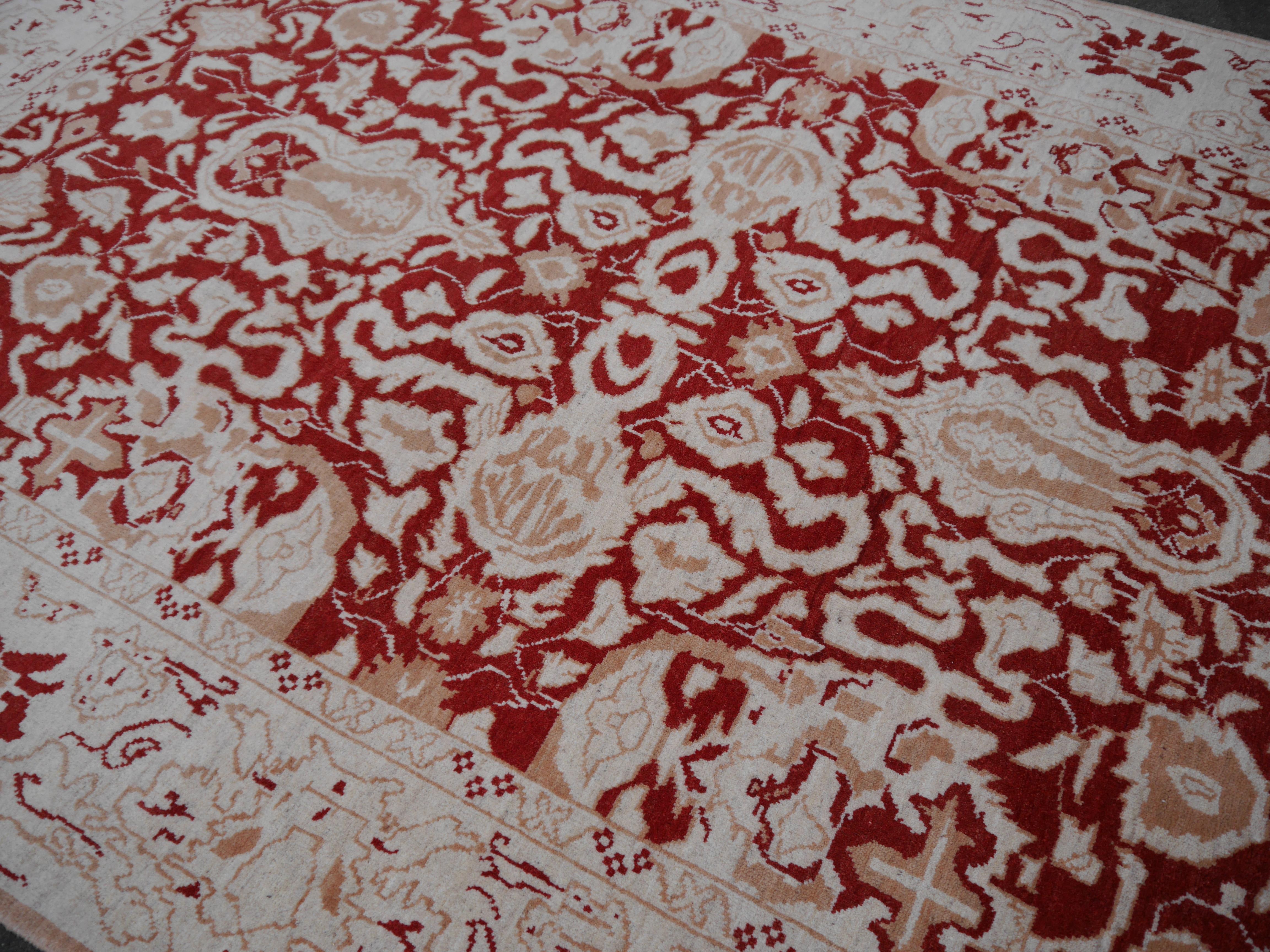 Turc Tapis turc Oushak contemporain neuf en vente