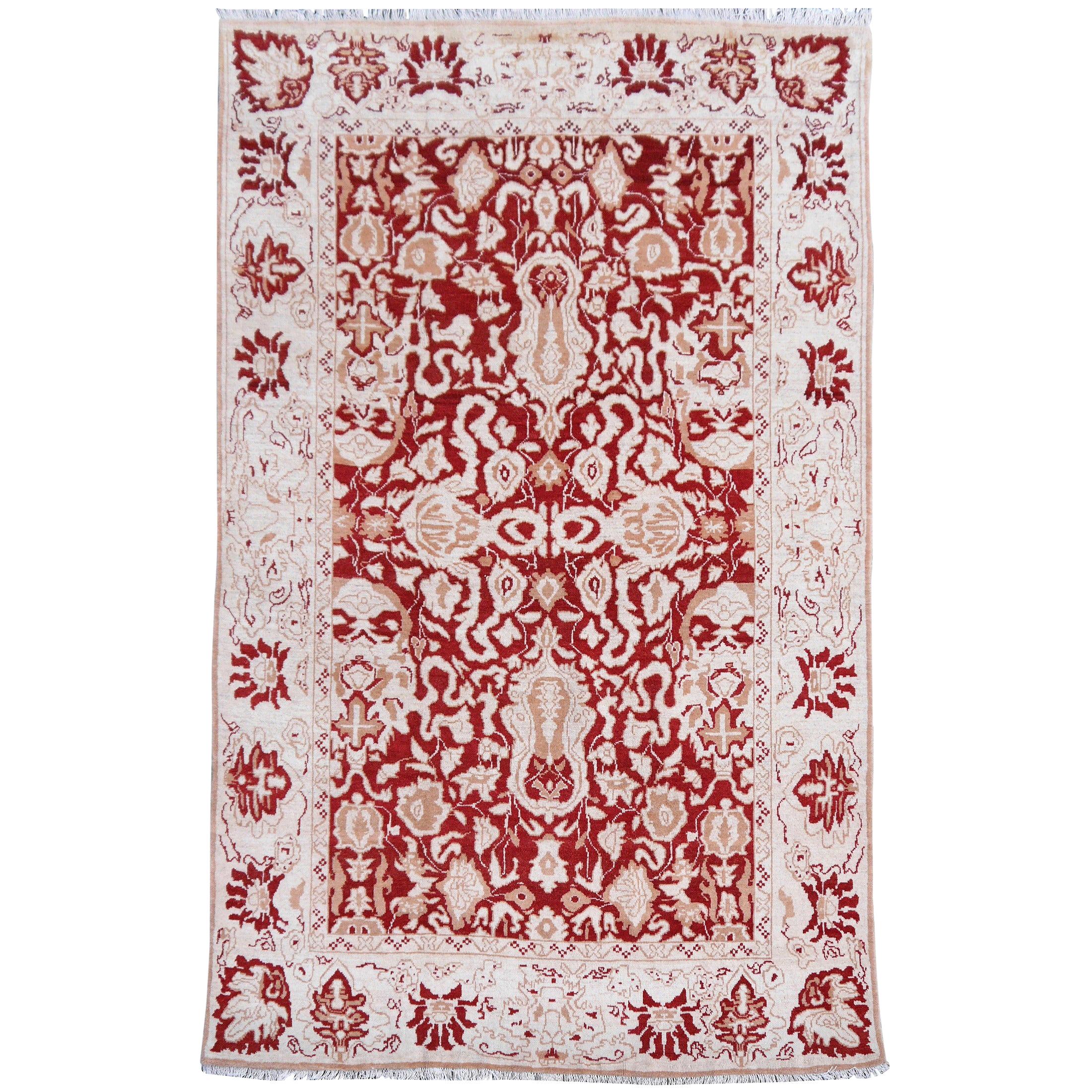 Turkish Oushak Rug New Contemporary