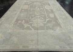 Turkish Oushak Rug Oriental Handmade 10' x 14'3" #11731