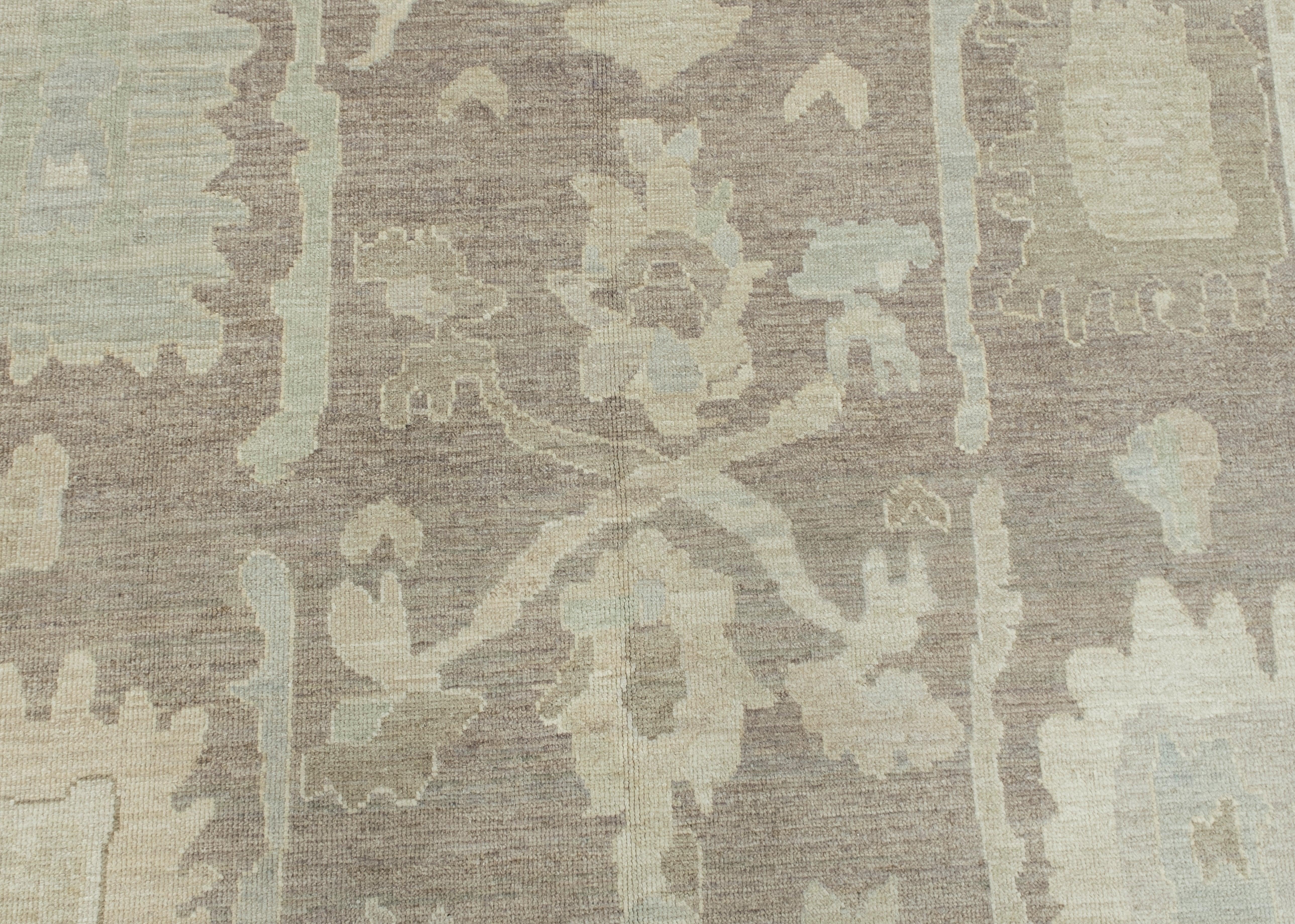 Türkischer Oushak Teppich Oriental Handmade 10'3