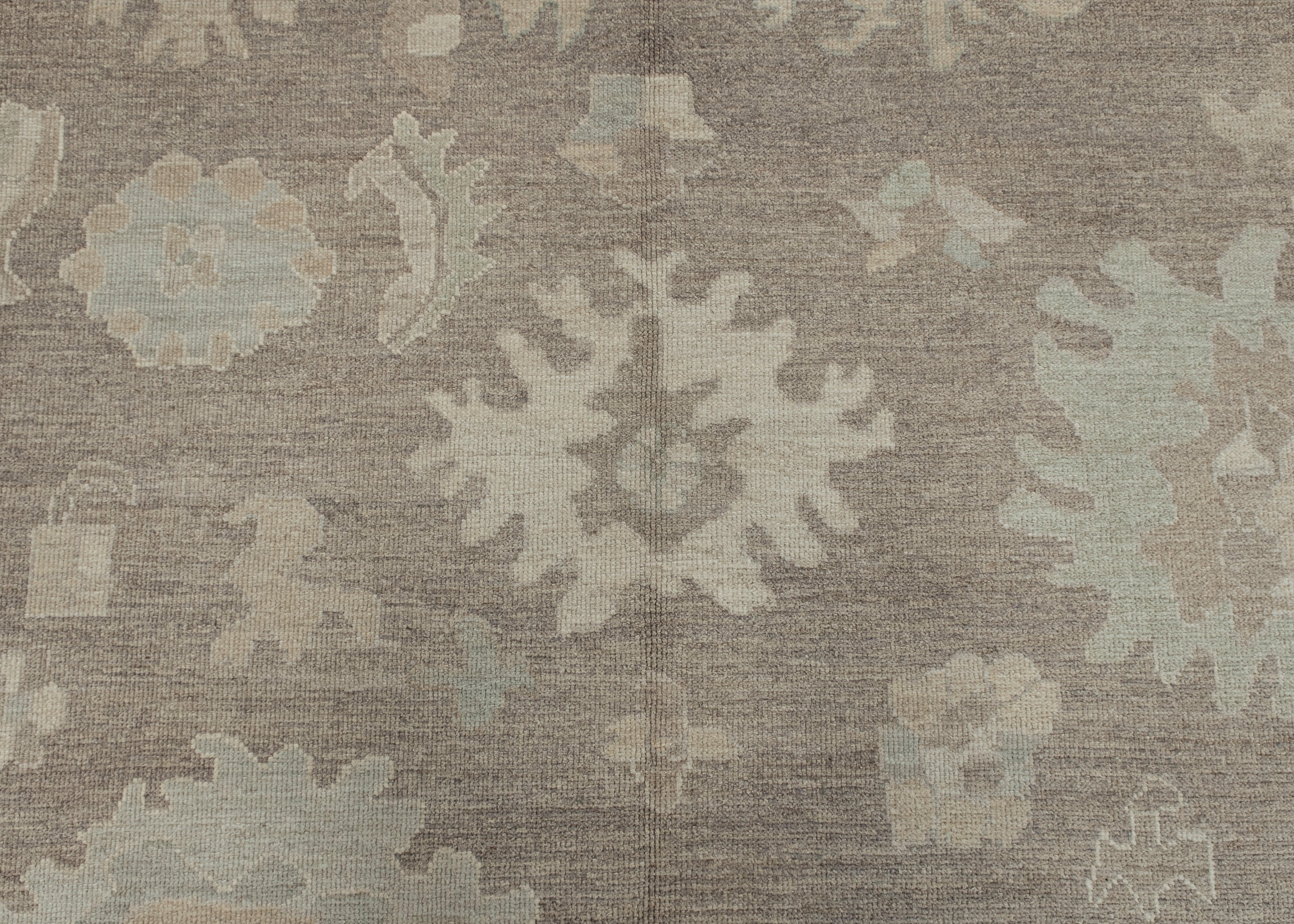 Tappeto turco Oushak Eleg Handmade 10'8