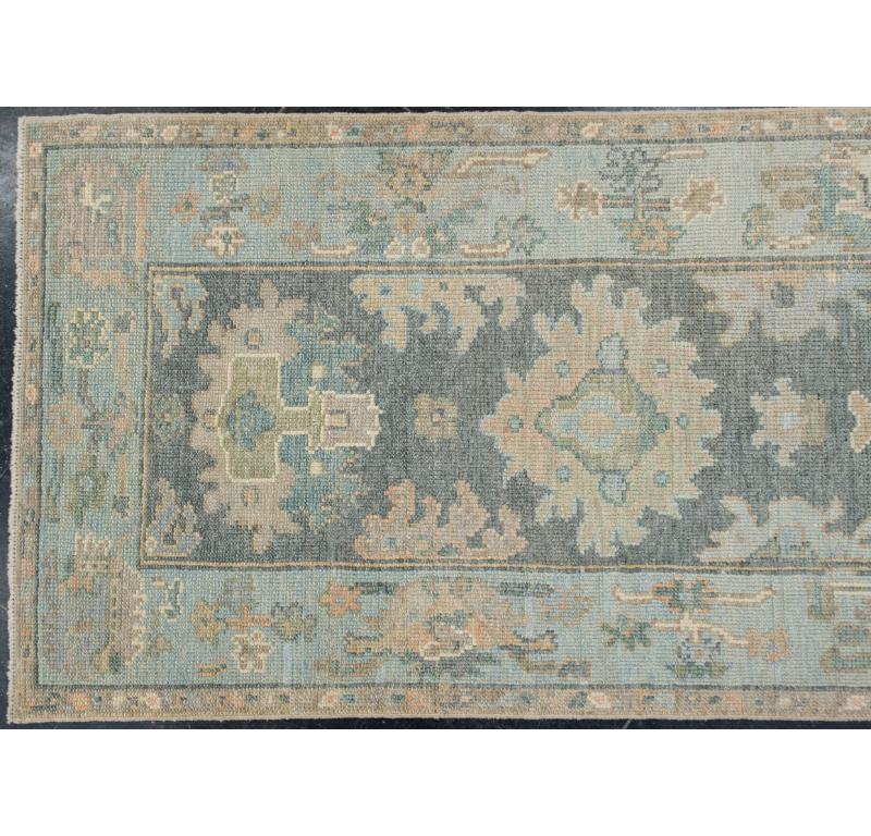 Türkischer Oushak-Teppich Oriental Handmade 2'10