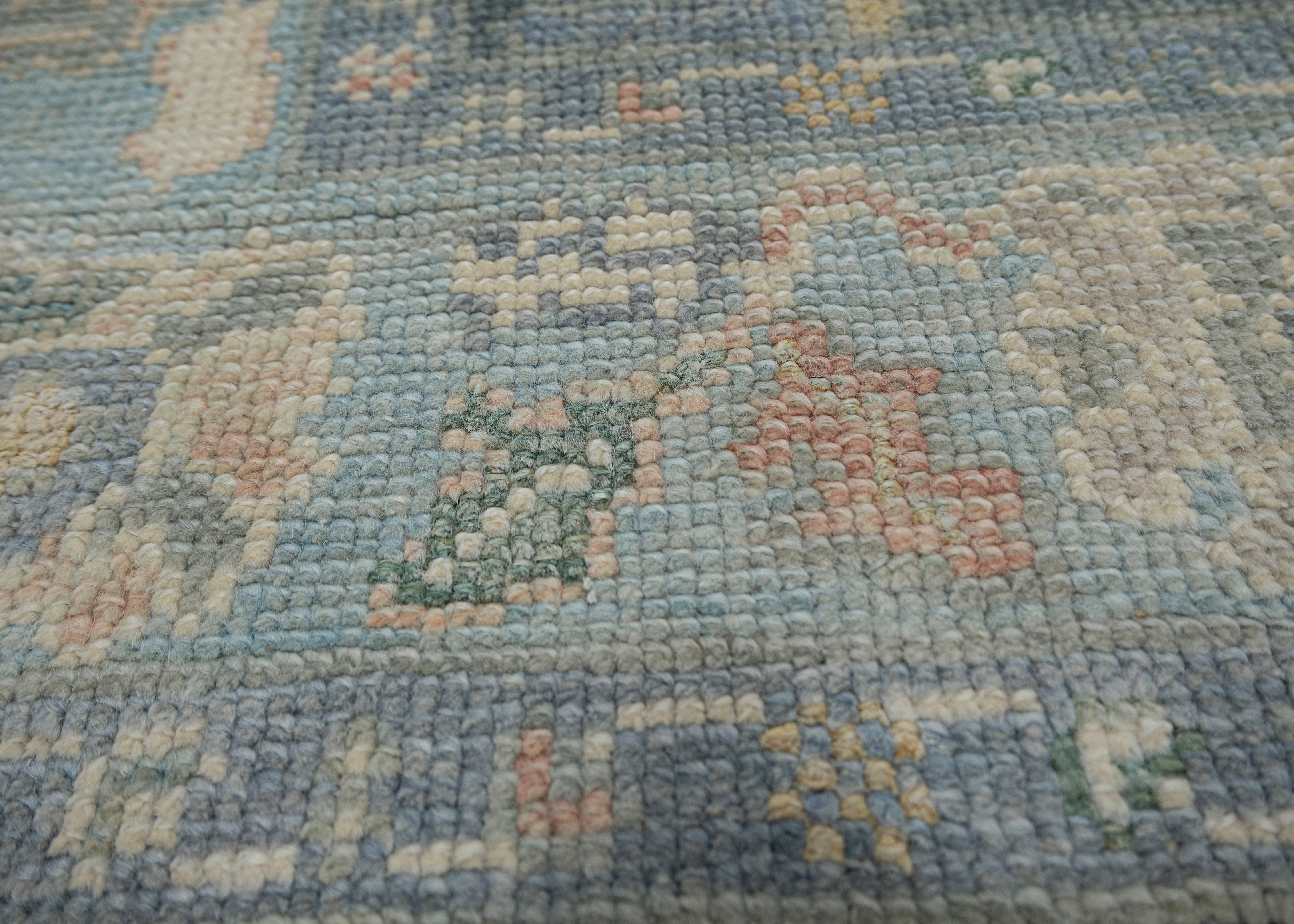 Türkischer Oushak-Teppich Oriental Handmade 2'10