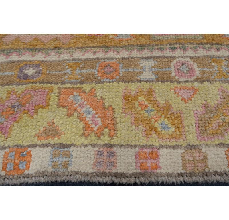 Turco Tappeto Oushak turco orientale fatto a mano 2'10