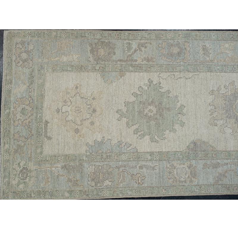 Türkischer Oushak-Teppich Oriental Handmade 2'11