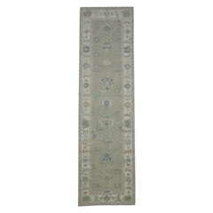 Tappeto turco Oushak Oriental Handmade 2'11" x 10'5" #11891