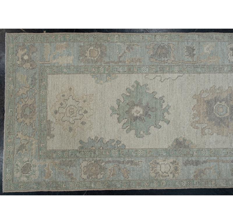 Tappeto Oushak turco Eleg Handmade 2'11