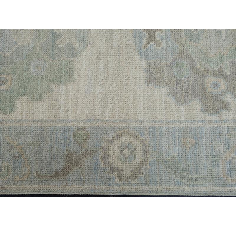 Turkish Oushak Rug Oriental Handmade 2'7