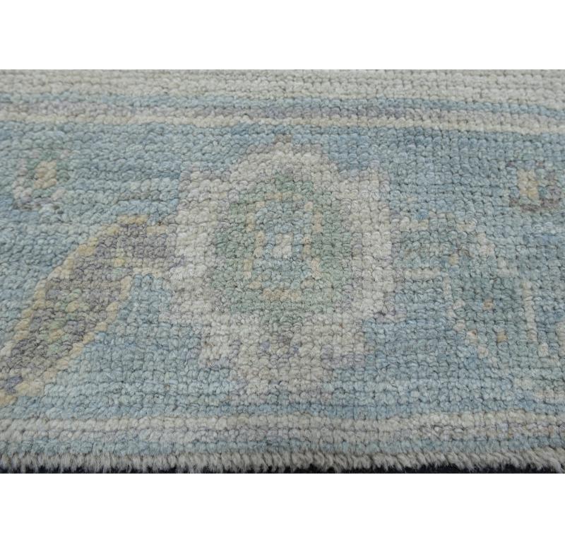 Türkischer Oushak-Teppich Oriental Handmade 2'7