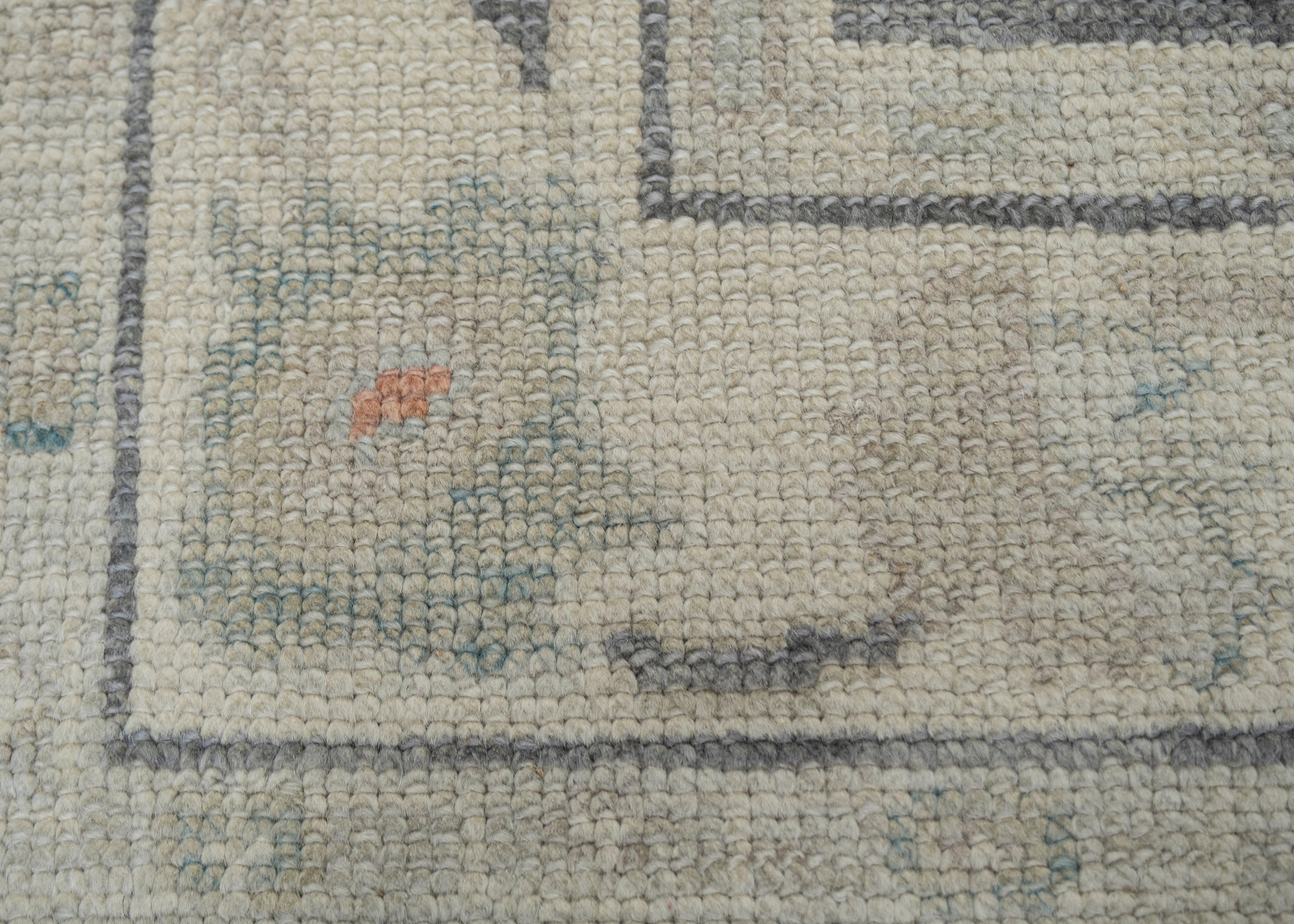Turkish Oushak Rug Oriental Handmade 2'8