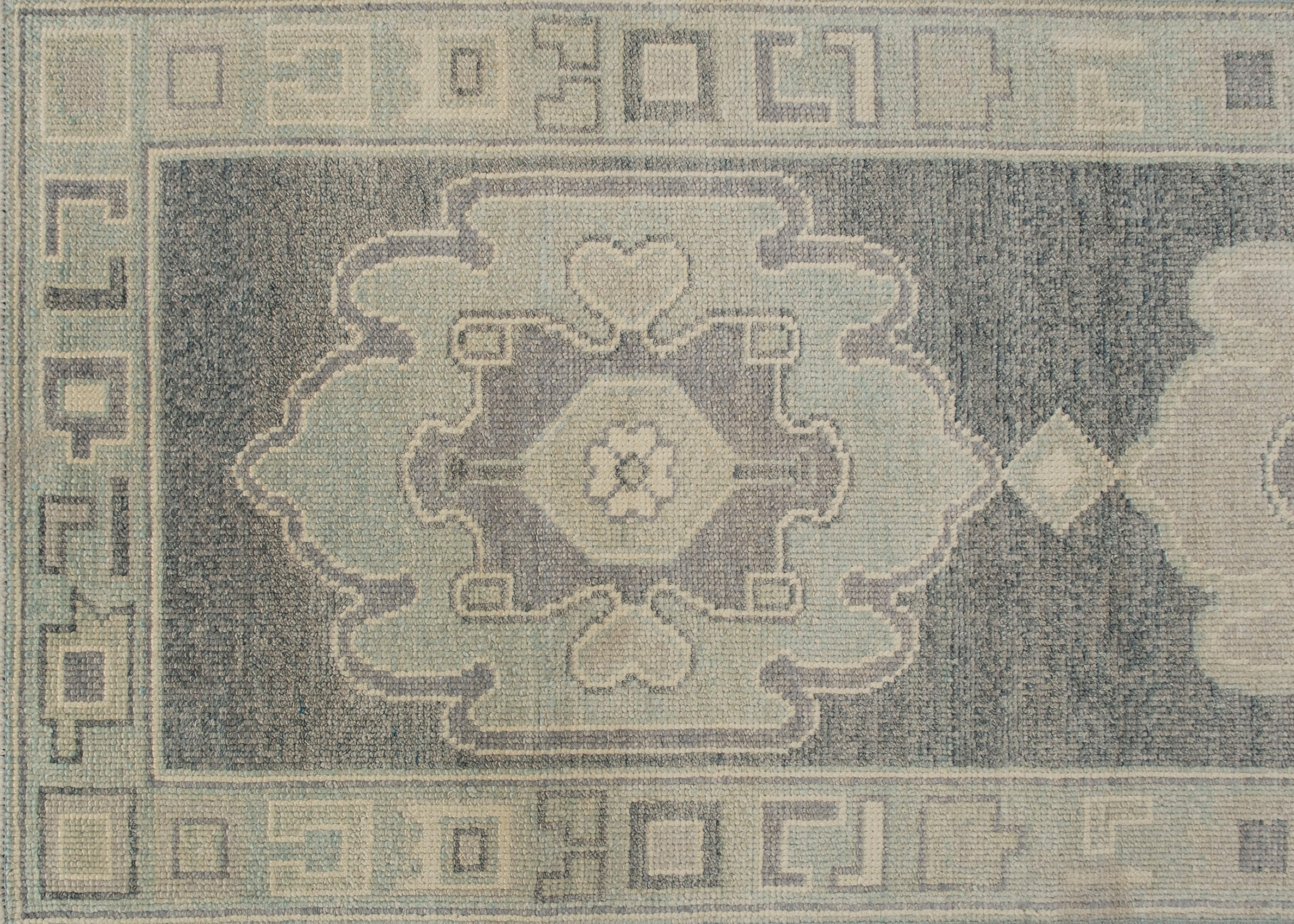 Oushak Rug Oriental Handmade 2'8