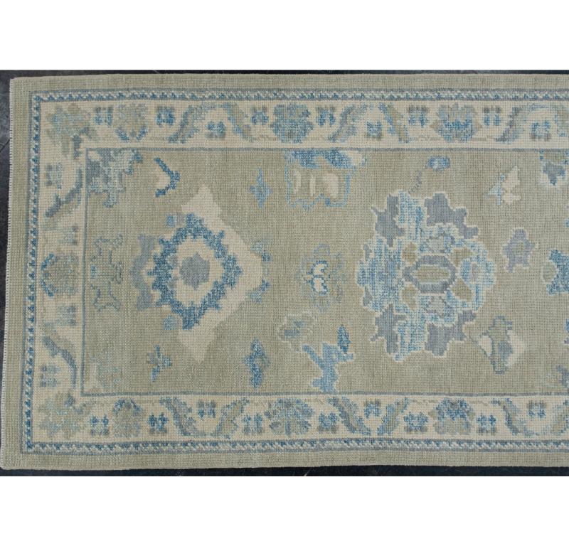 Tappeto Oushak turco Eleg Handmade 2'8