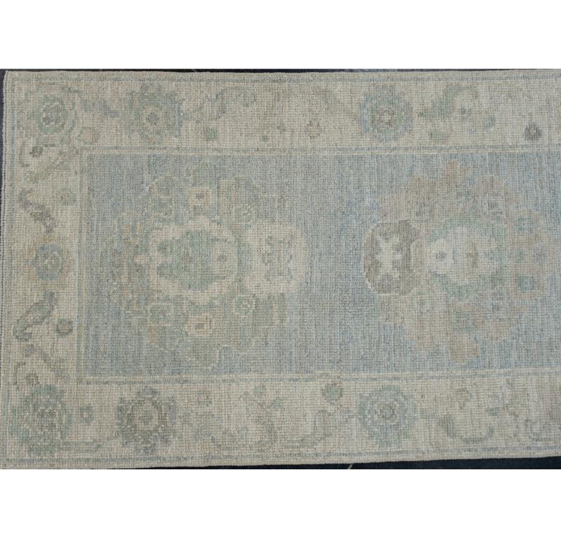 Tappeto Oushak turco Eleg Handmade 2'9