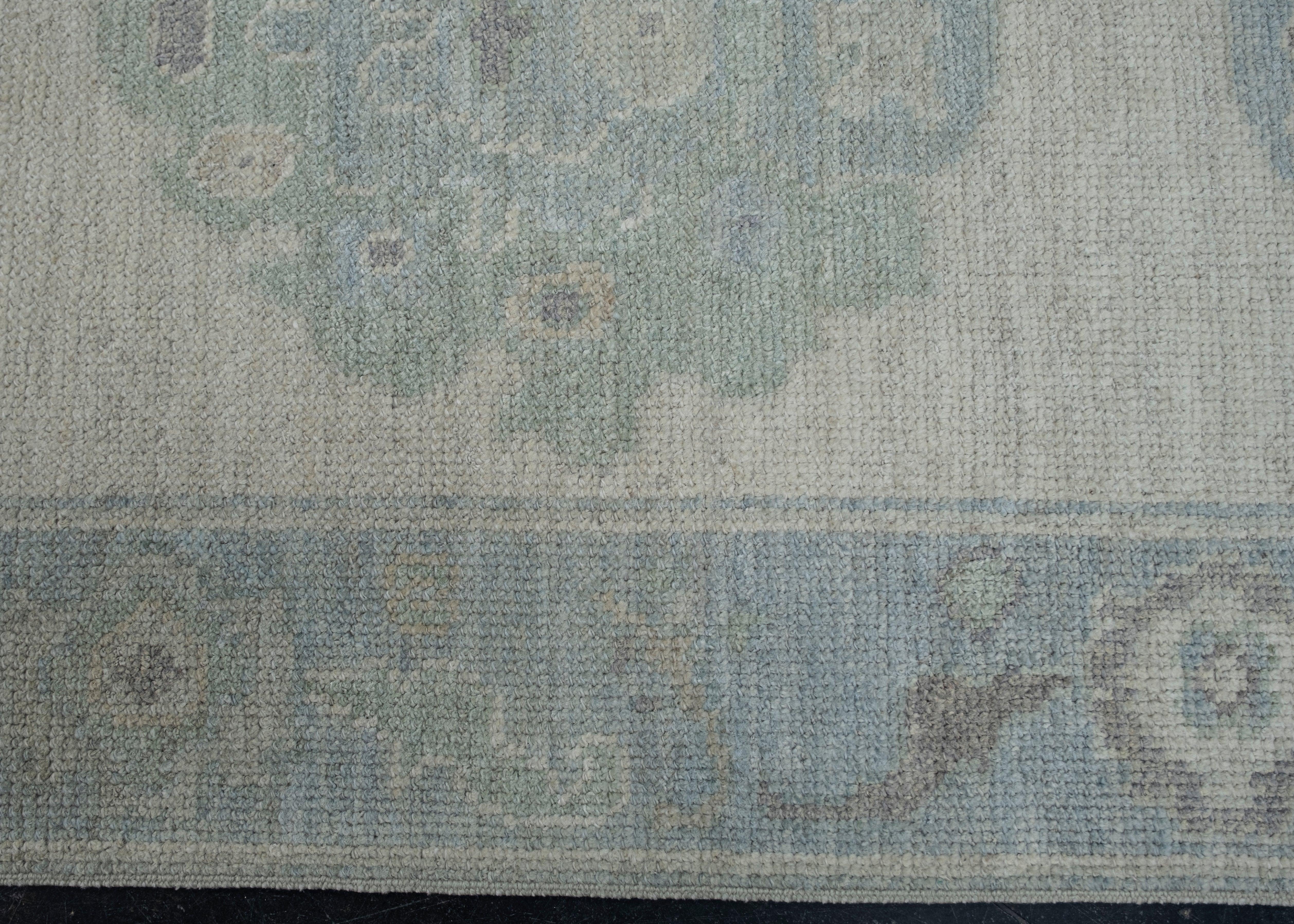 Turkish Oushak Rug Oriental Handmade 2'9