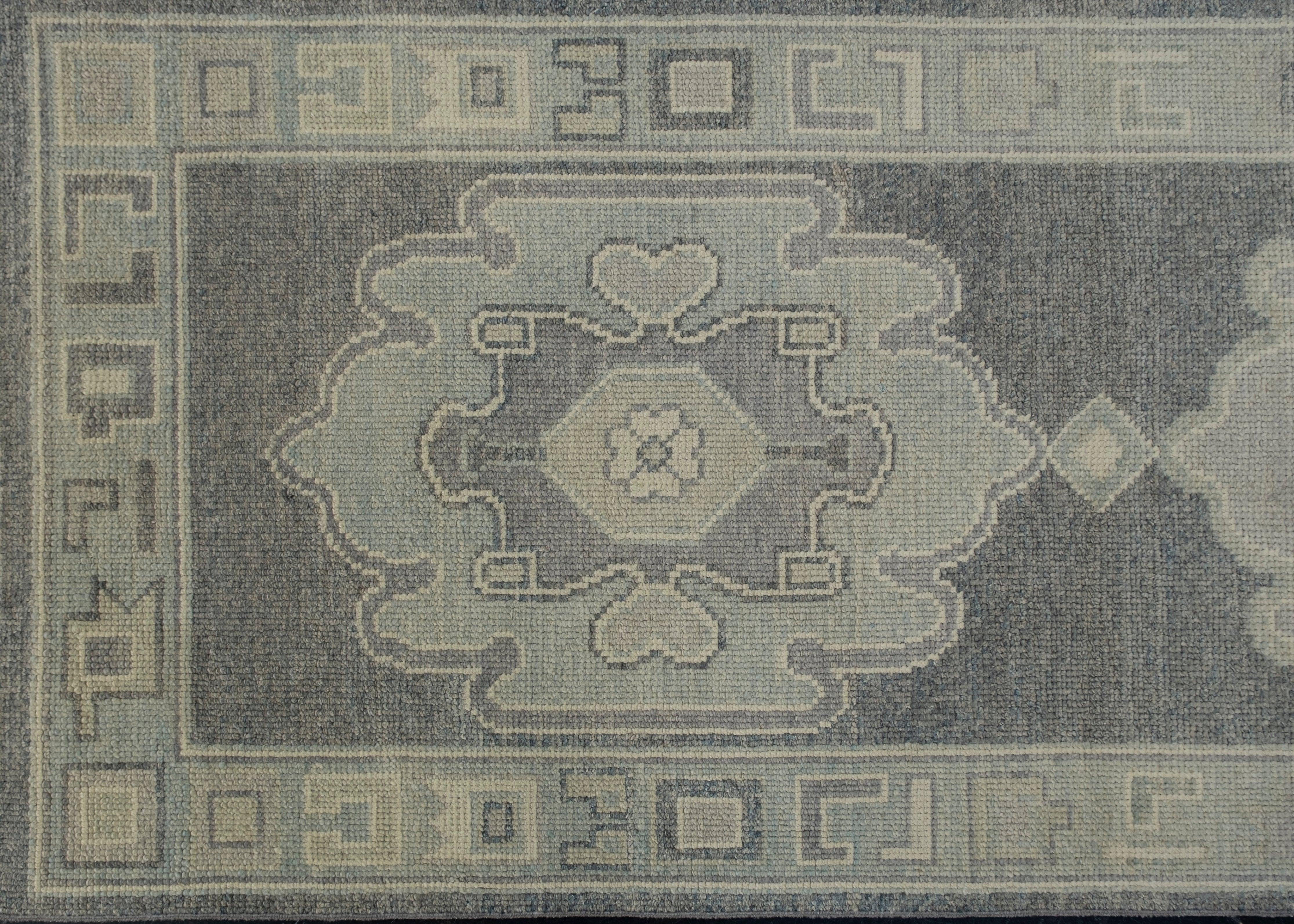 Turkish Oushak Rug Oriental Handmade 2'9