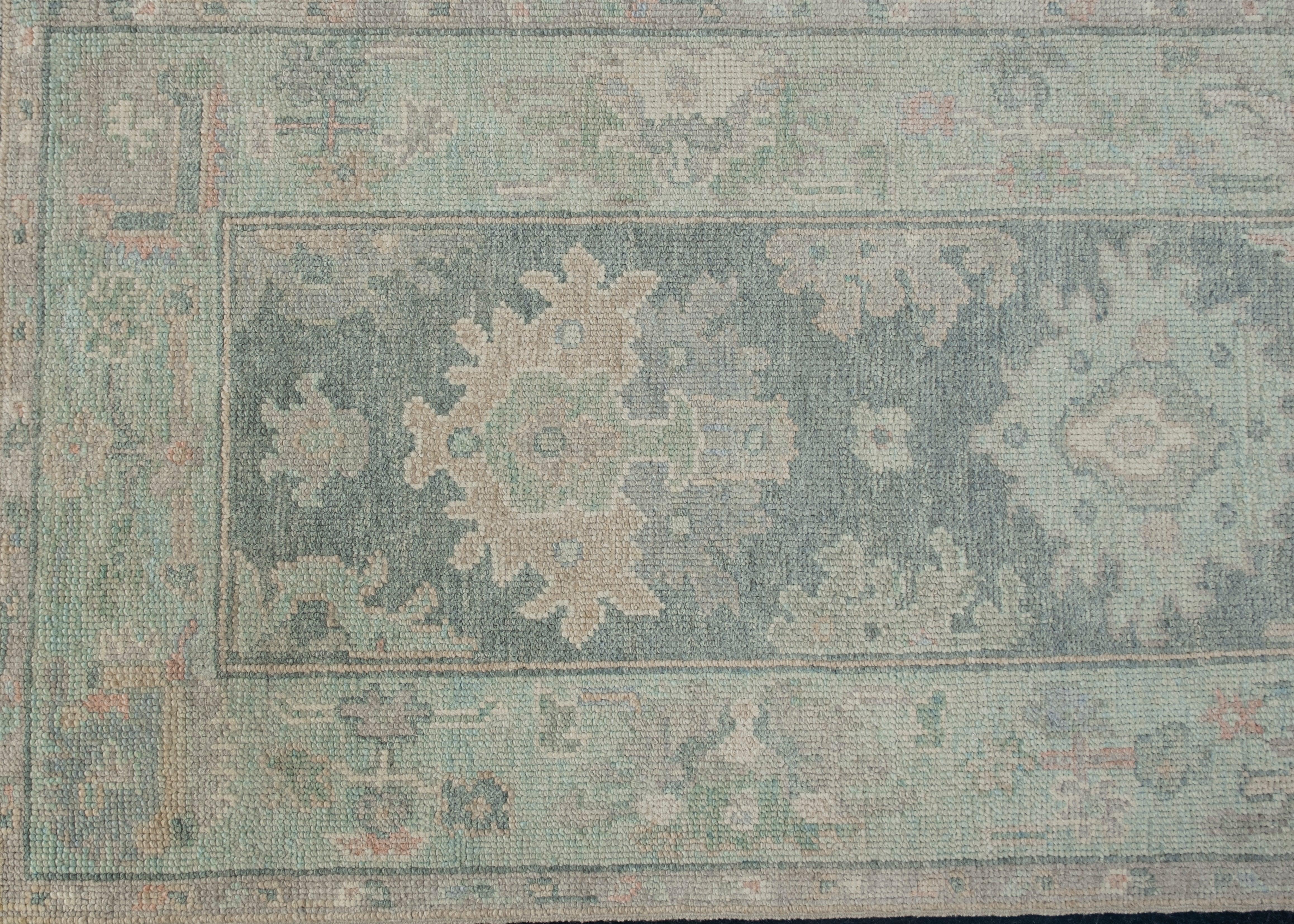 Türkischer Oushak Teppich Oriental Handmade 2'9