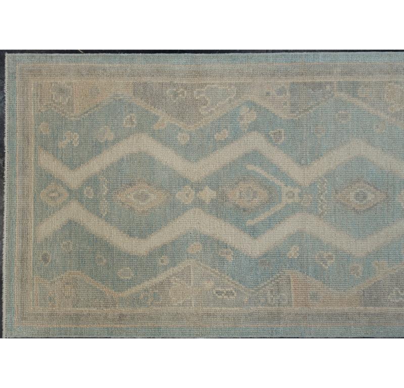 Türkischer Oushak-Teppich Oriental Handmade 2'9