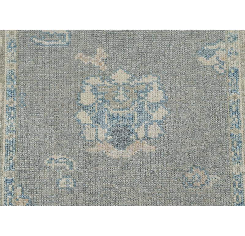 Turkish Oushak Rug Oriental Handmade 3'1