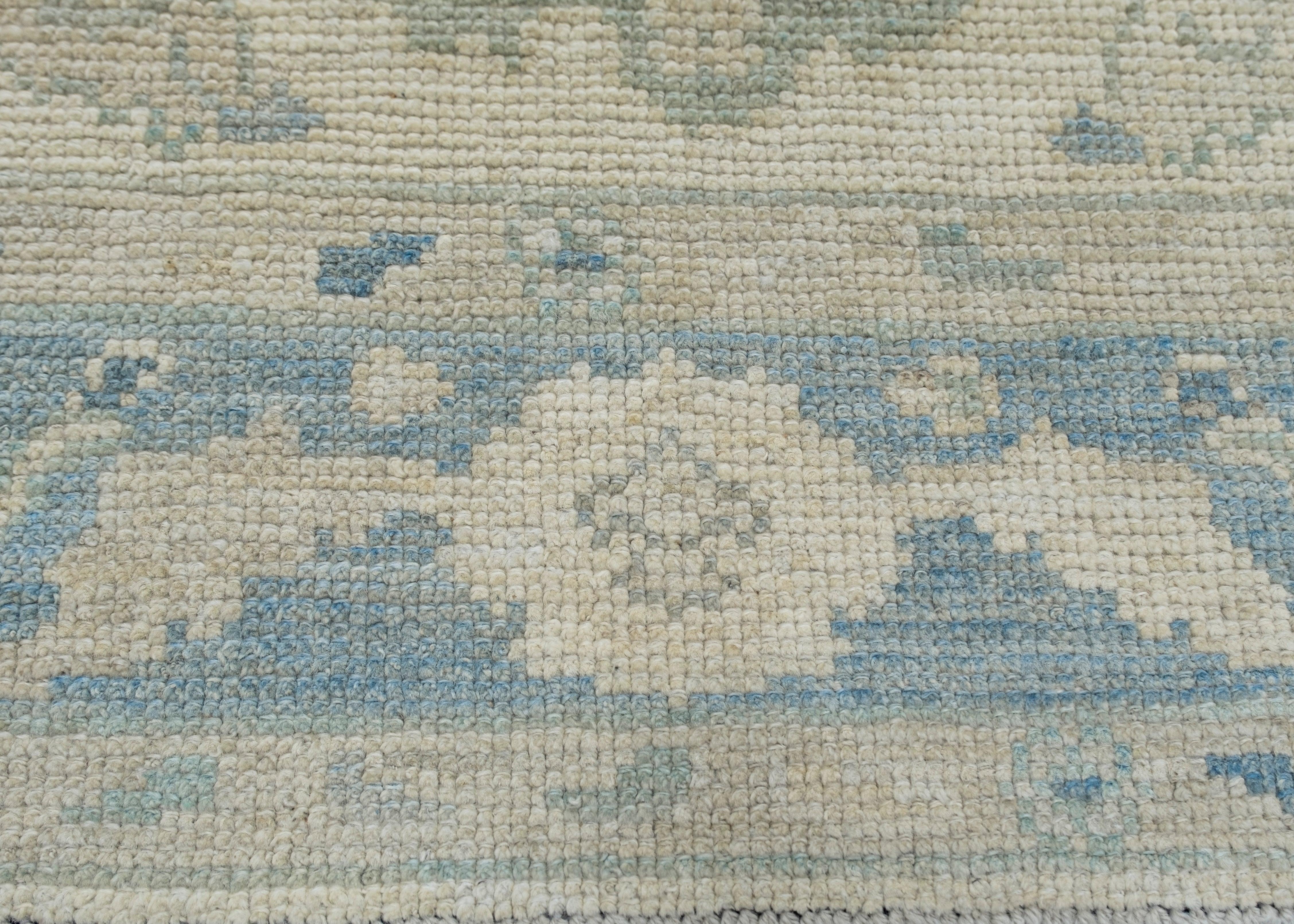 Turkish Oushak Rug Oriental Handmade 3'2