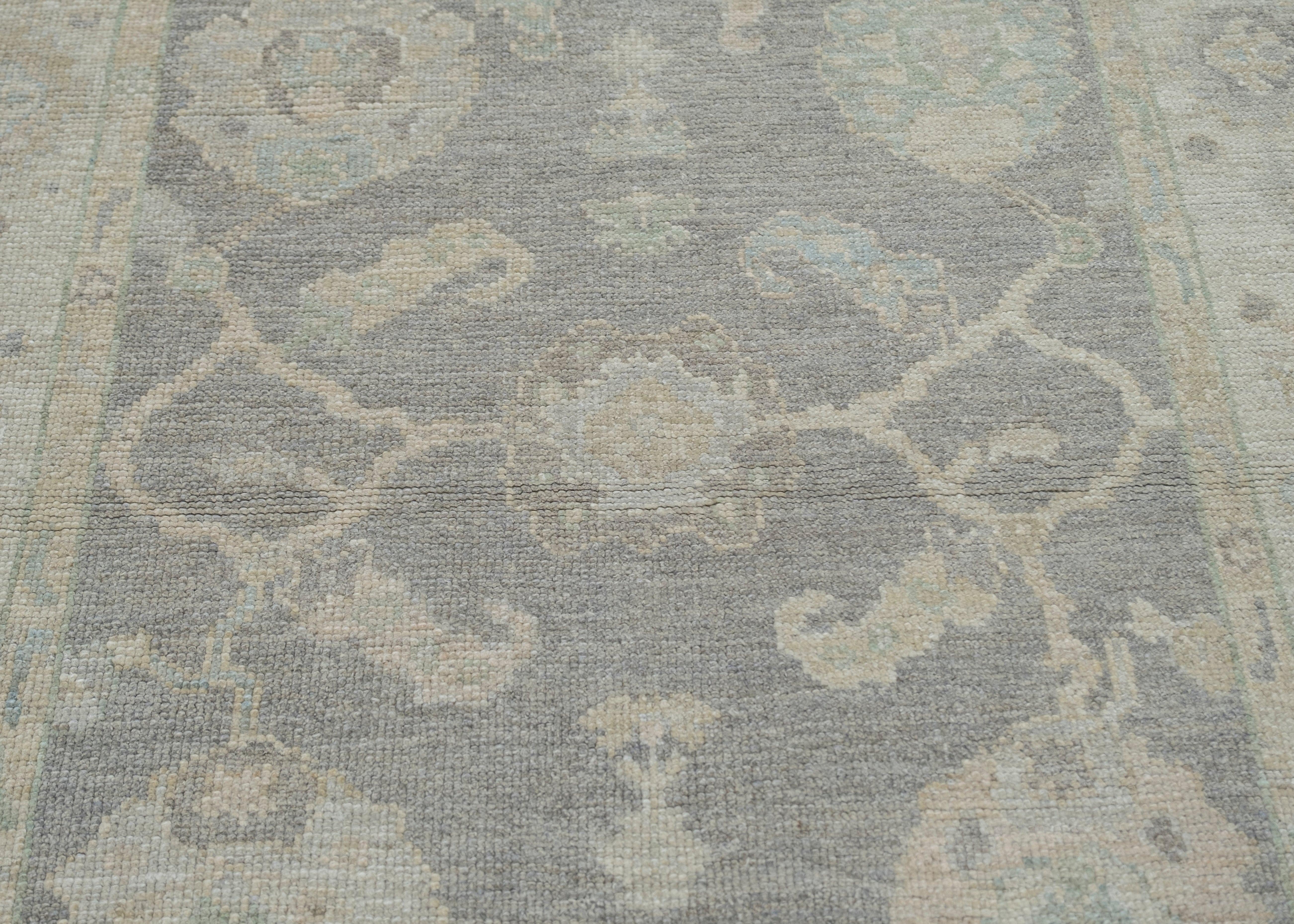 Türkischer Oushak-Teppich Oriental Handmade 4'2