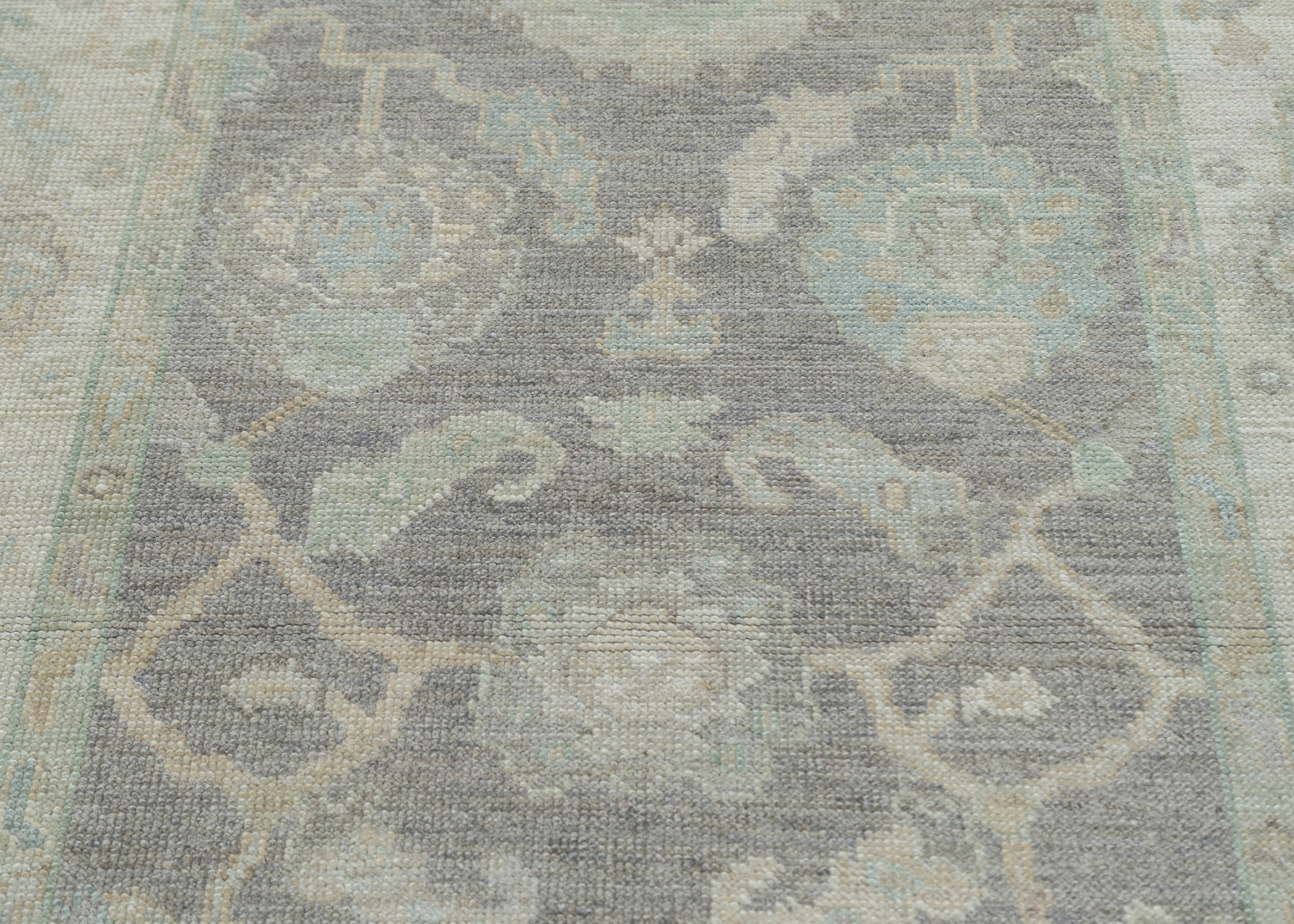 Türkischer Oushak-Teppich Oriental Handmade 4'3
