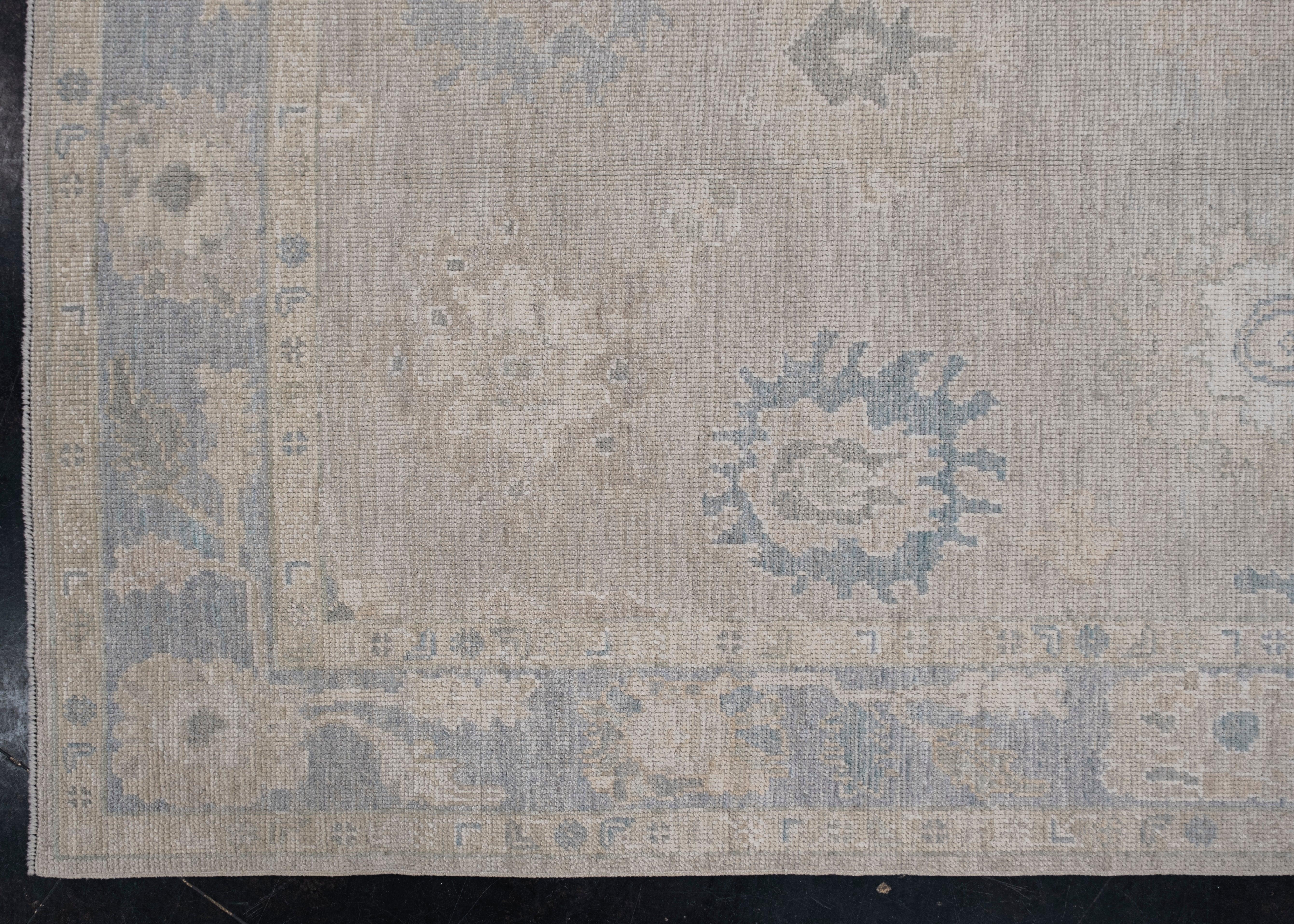 Turco Tappeto Oushak turco orientale fatto a mano 5' x 6'10