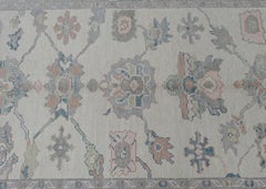 Turkish Oushak Rug Oriental Handmade 5' x 7' #7992