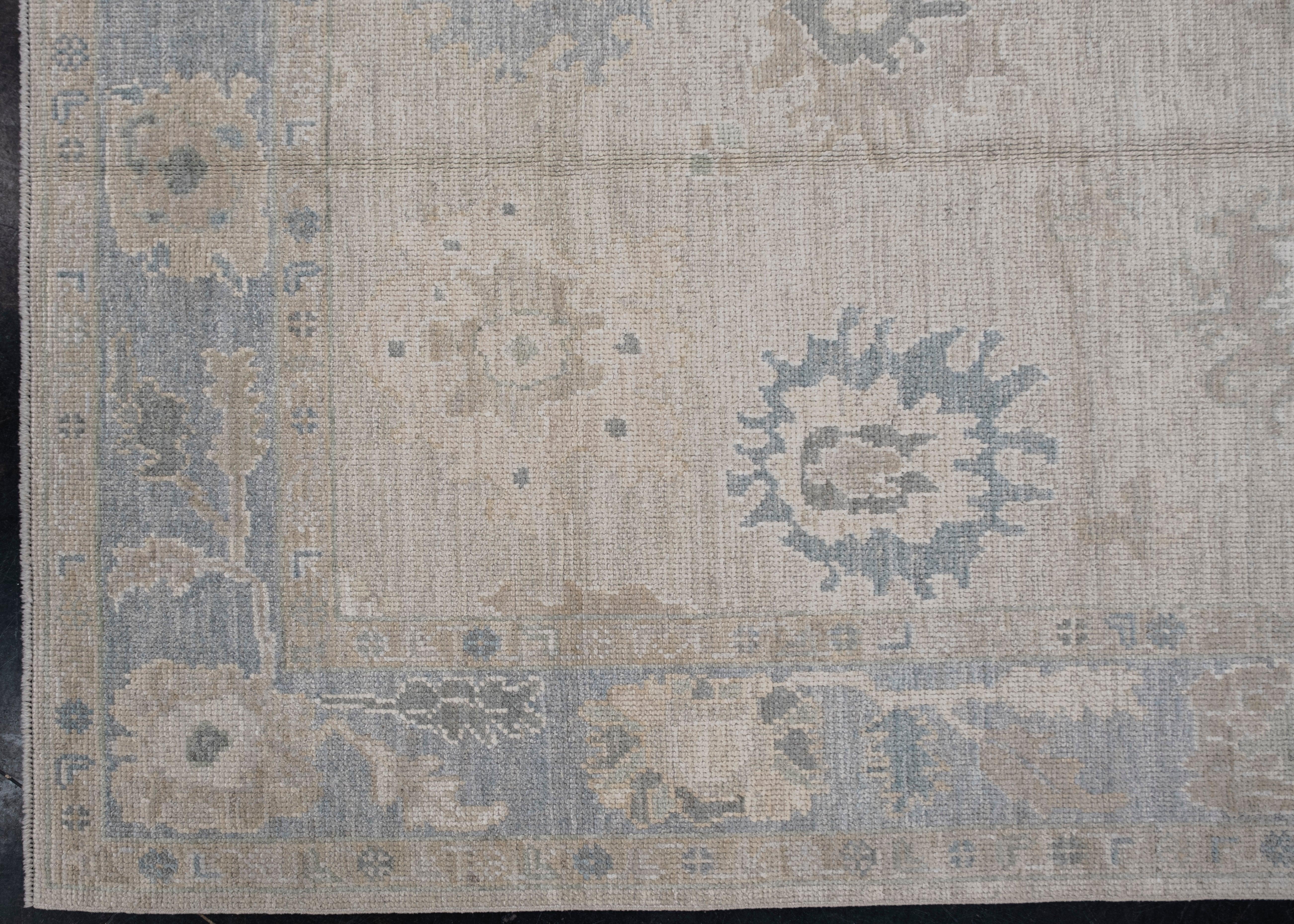Turco Tappeto Oushak turco orientale fatto a mano 5' x 7'1